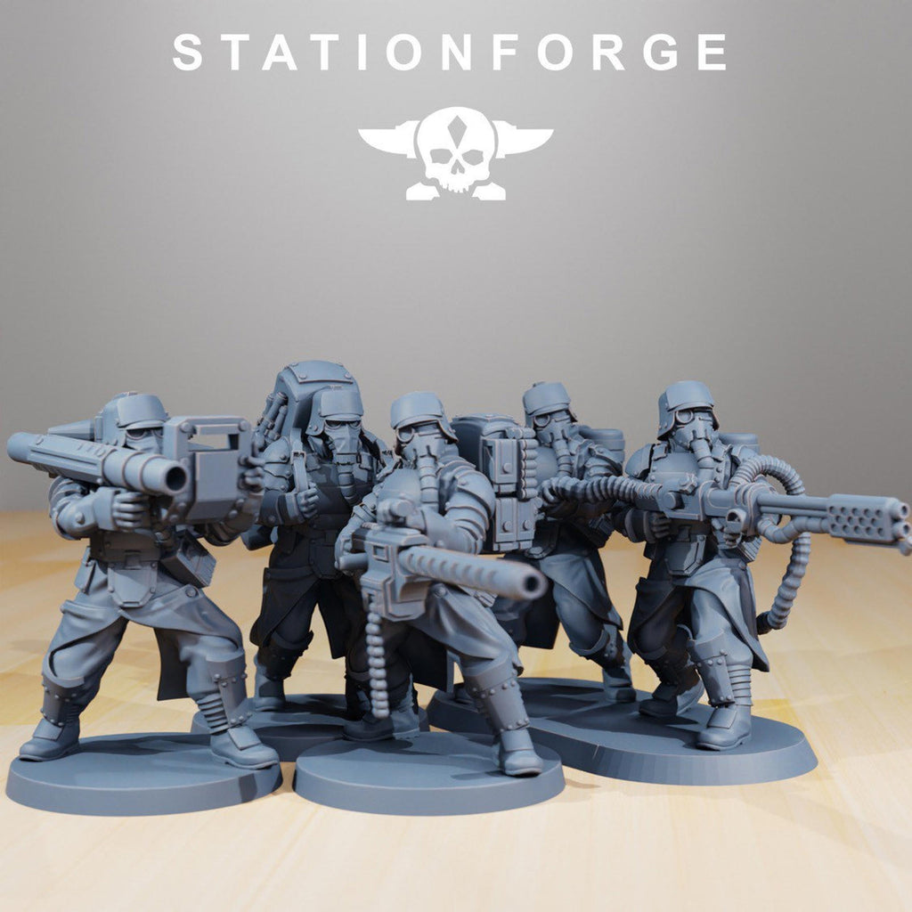 Grim Guard Armoured Squad (5)