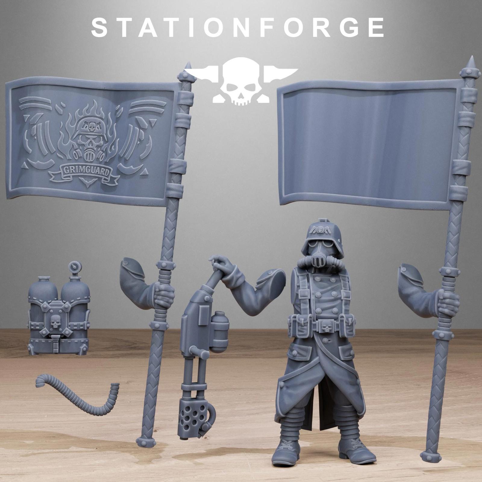 Grim Guard Flamers - set of 10