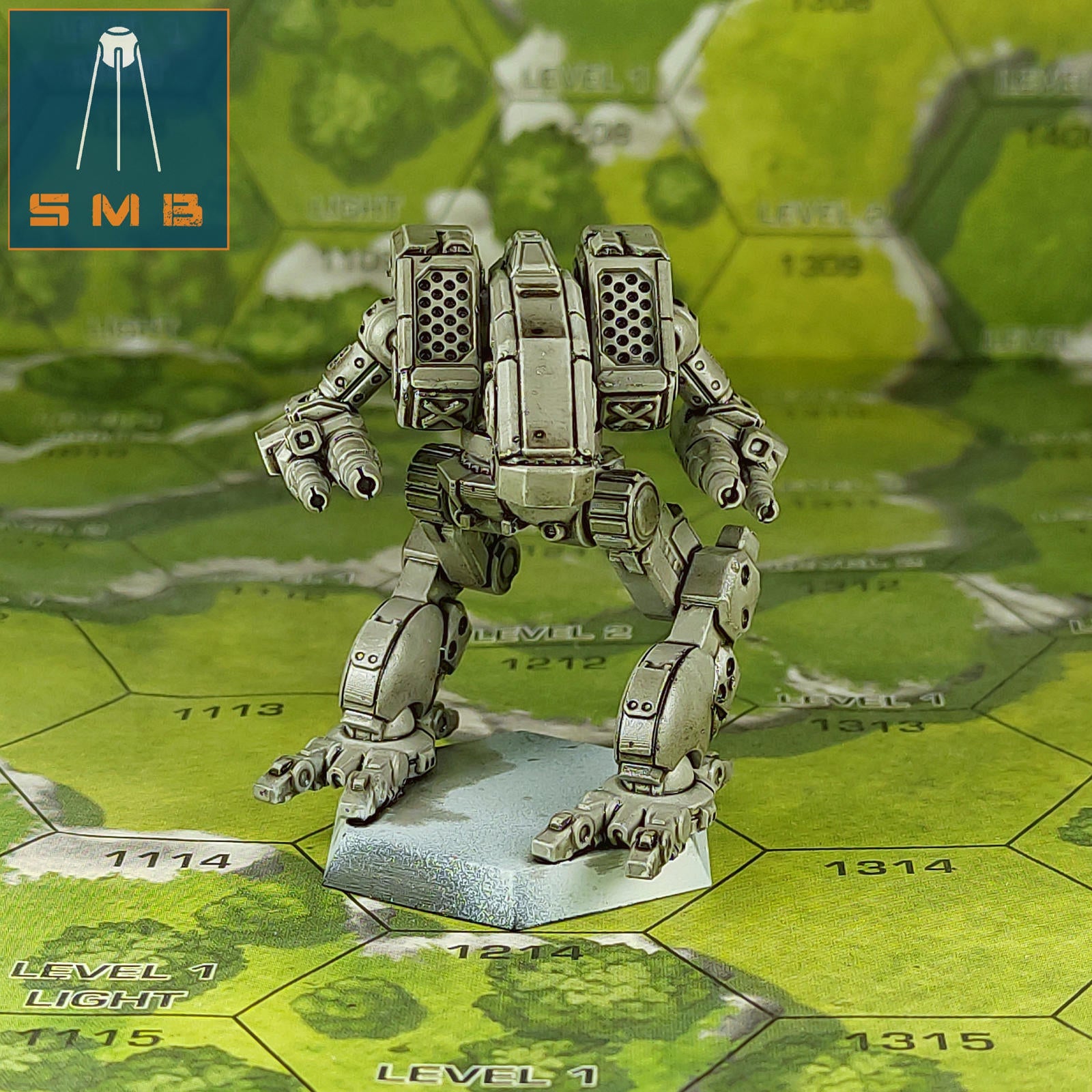 Mad Dog (Vulture) - Multiple Variants | Sir Mortimer Bombito | American Mecha | Compatible with BT and other 6mm Tabletop Wargames