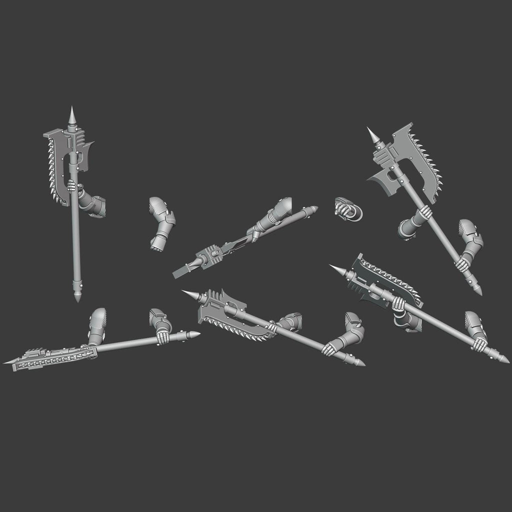 Gen 6 - Skin-Flayer Chain-Axe Arms