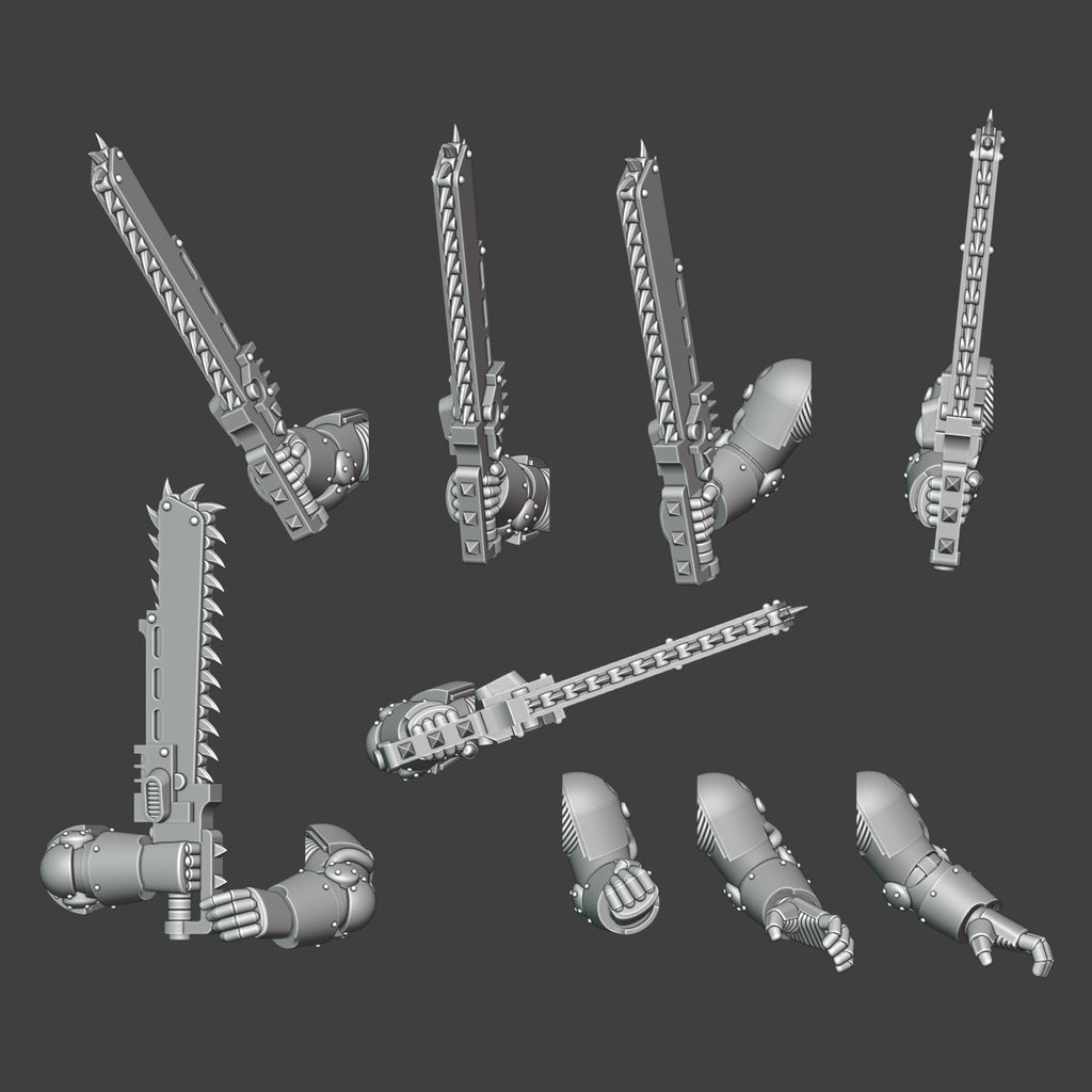 Gen 2 - Chainblade Arms