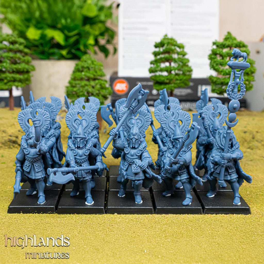Aegean Elves Nemean Lions - Highland miniatures