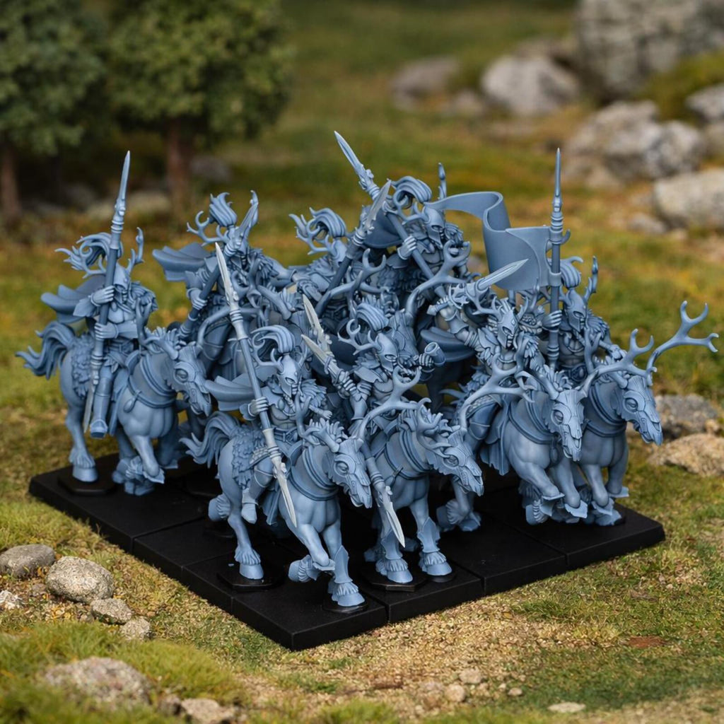 Feral Elves Forest Riders | Highlands Miniatures