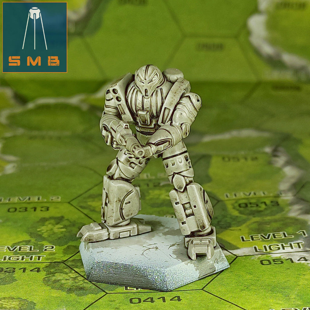 Parash | Sir Mortimer Bombito | American Mecha | Compatible with BT and other 6mm Tabletop Wargames
