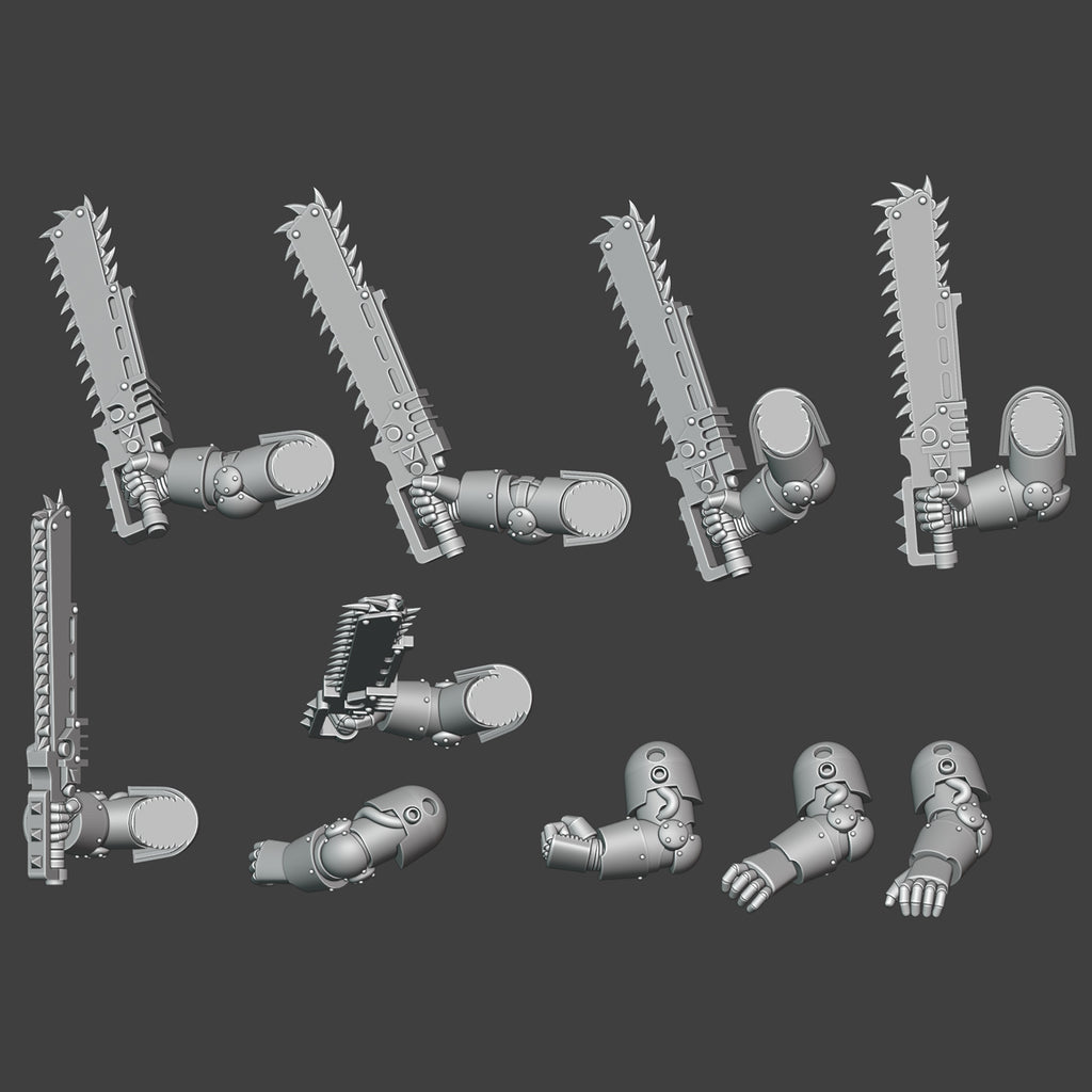 Gen 2 - Chainblade Arms