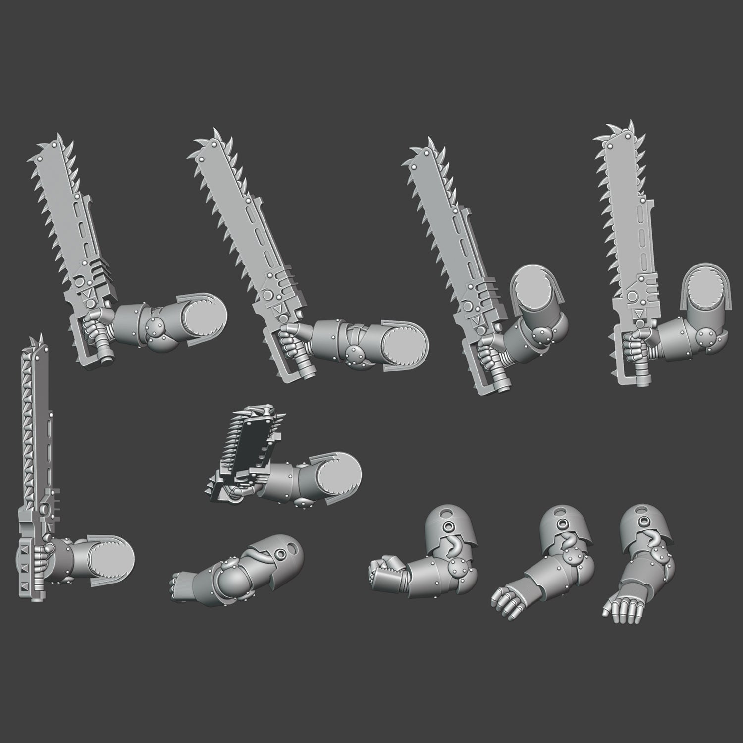 Gen 2 - Chainblade Arms