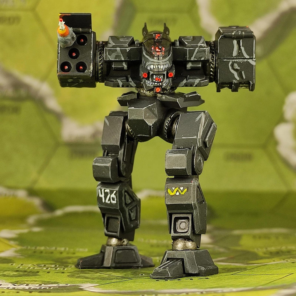 Naga | Sir Mortimer Bombito | American Mecha | Compatible with BT and other 6mm Tabletop Wargames