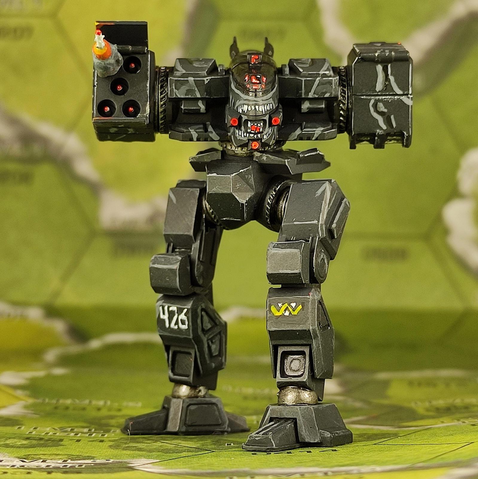 Naga | Sir Mortimer Bombito | American Mecha | Compatible with BT and other 6mm Tabletop Wargames