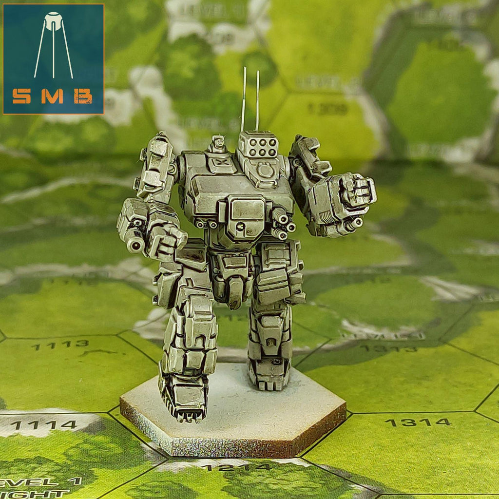 Thunderbolt C  | Sir Mortimer Bombito | American Mecha | Compatible with BT and other 6mm Tabletop Wargames