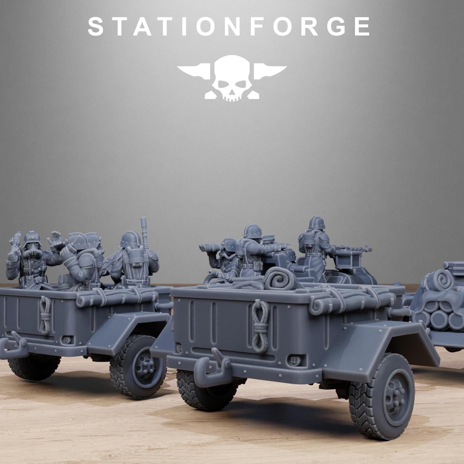 Grim Guard Support Vehicles Bike / Car