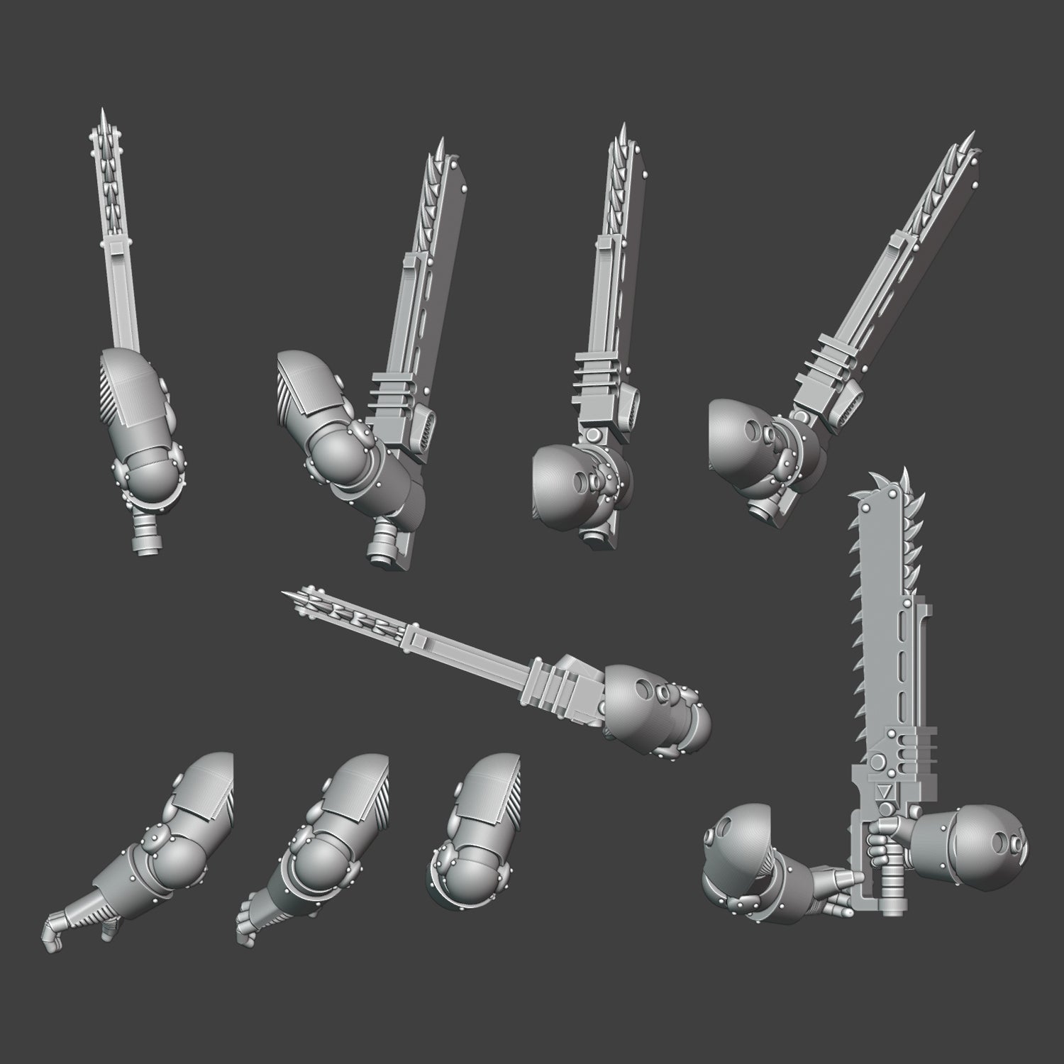 Gen 2 - Chainblade Arms