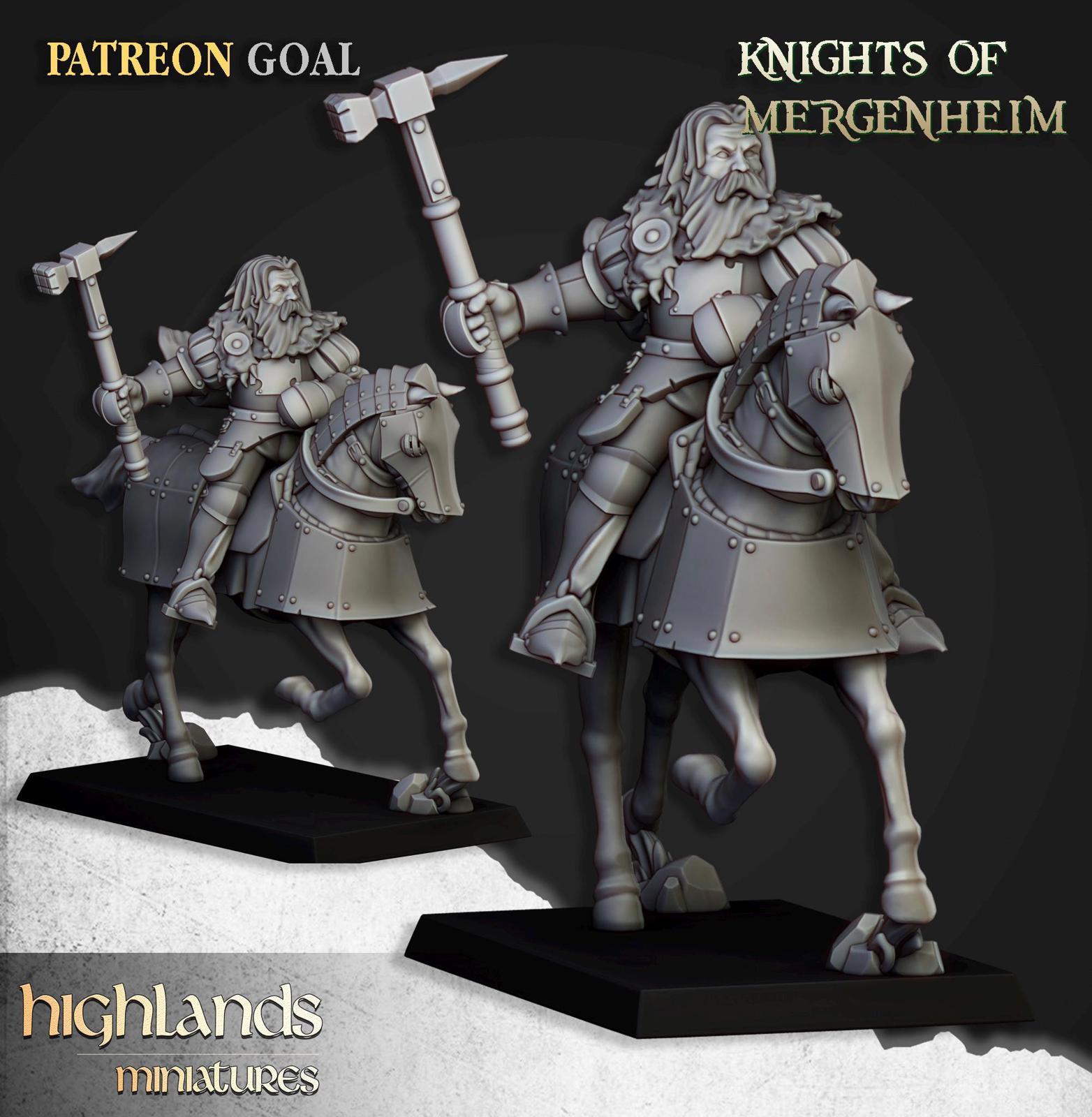Mergenheim knights | Highland Miniatures