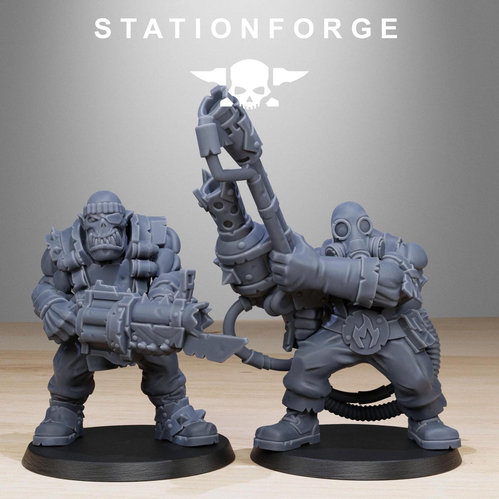 Station Forge Orkaz Team Fighters