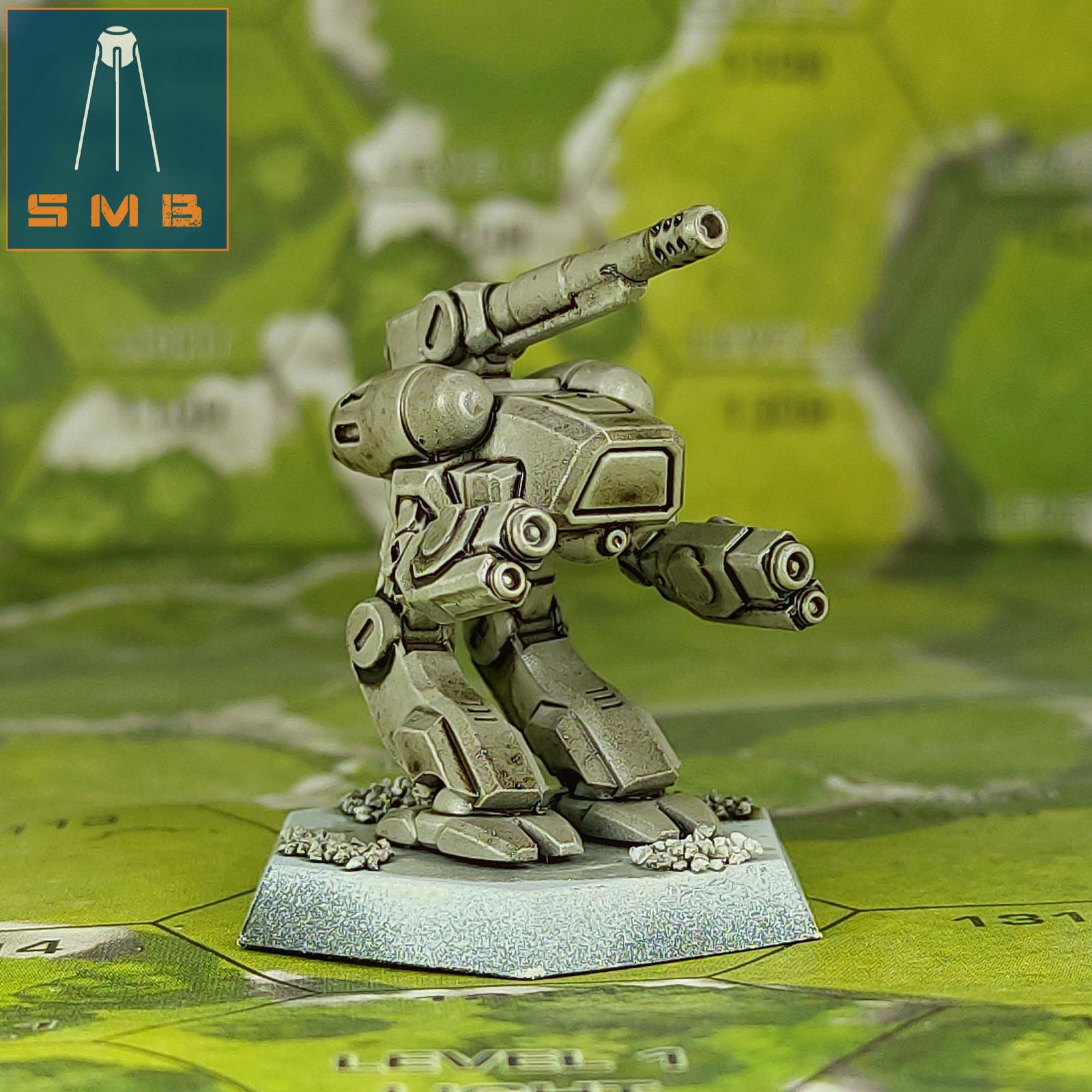 Marauder "Chibi" | Sir Mortimer Bombito | American Mecha | Compatible with BT and other 6mm Tabletop Wargames