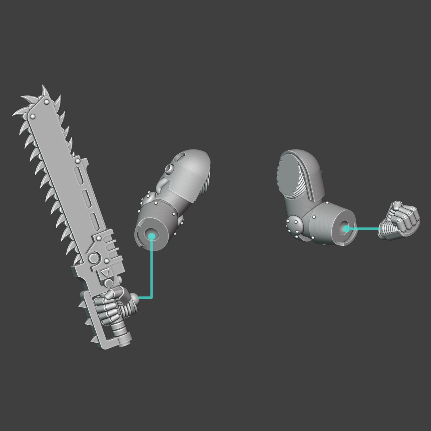 Gen 2 - Chainblade Arms