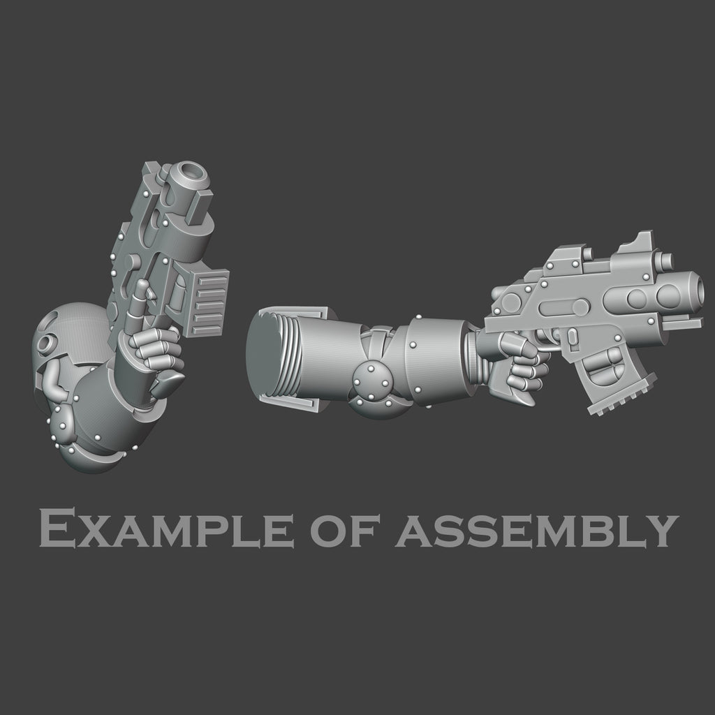 Gen 2 - Chainblade and pistol arms