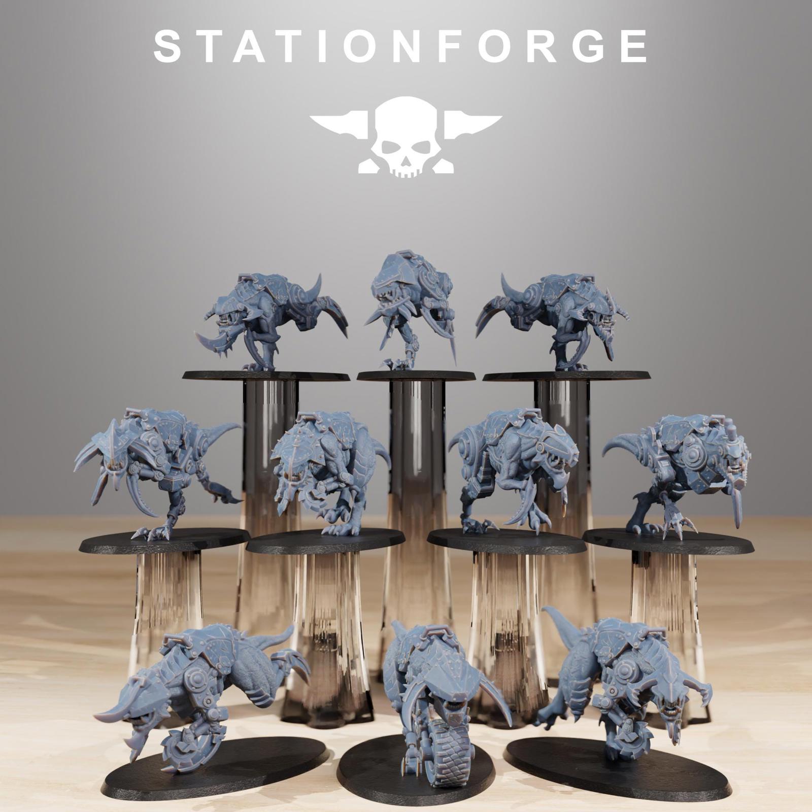 Station Forge Orkaz Beast Riders x10