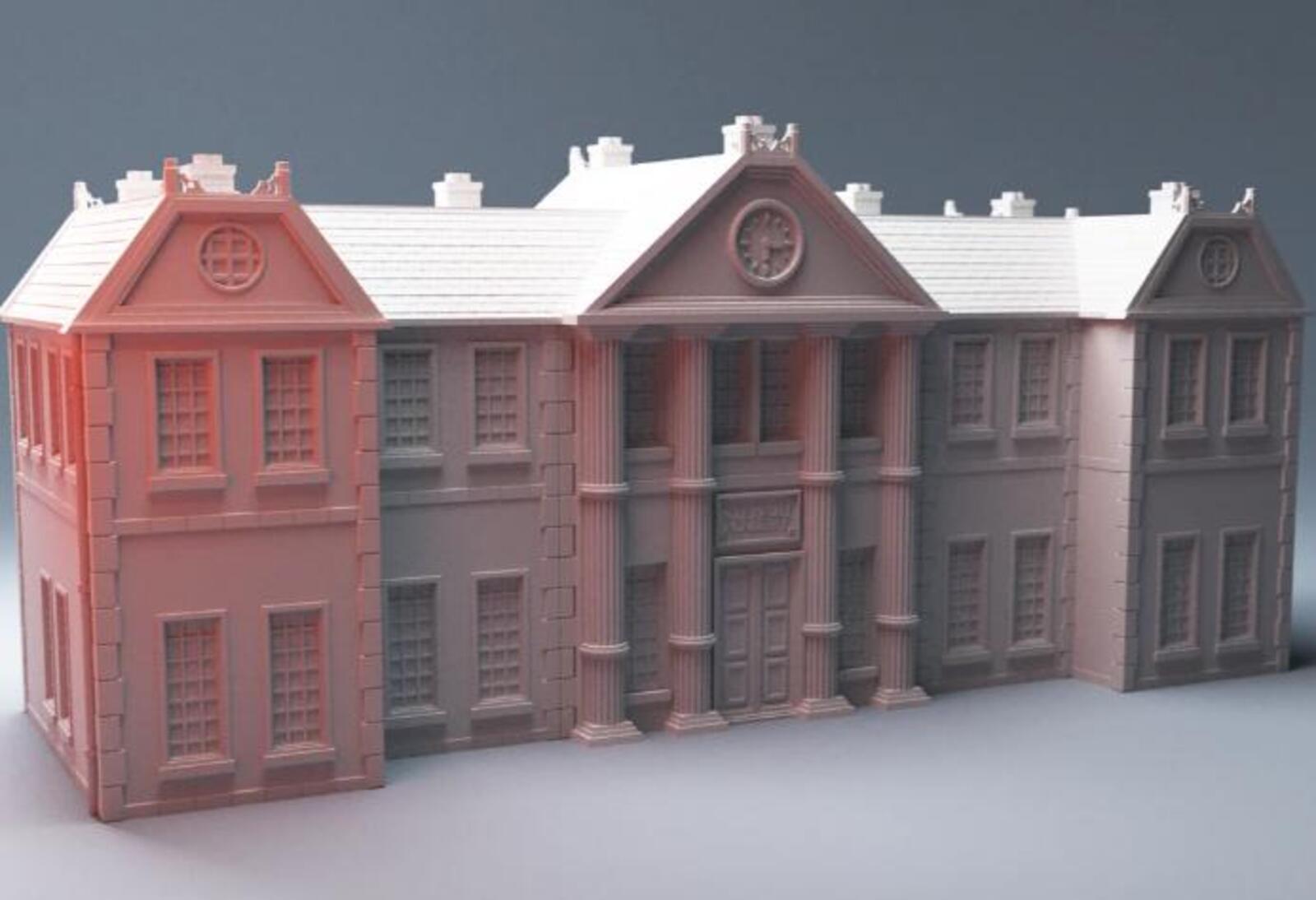 Urban School Stewart Academy – Modern City Building for MCP, Fallout, TWD – Corvus Games Terrain