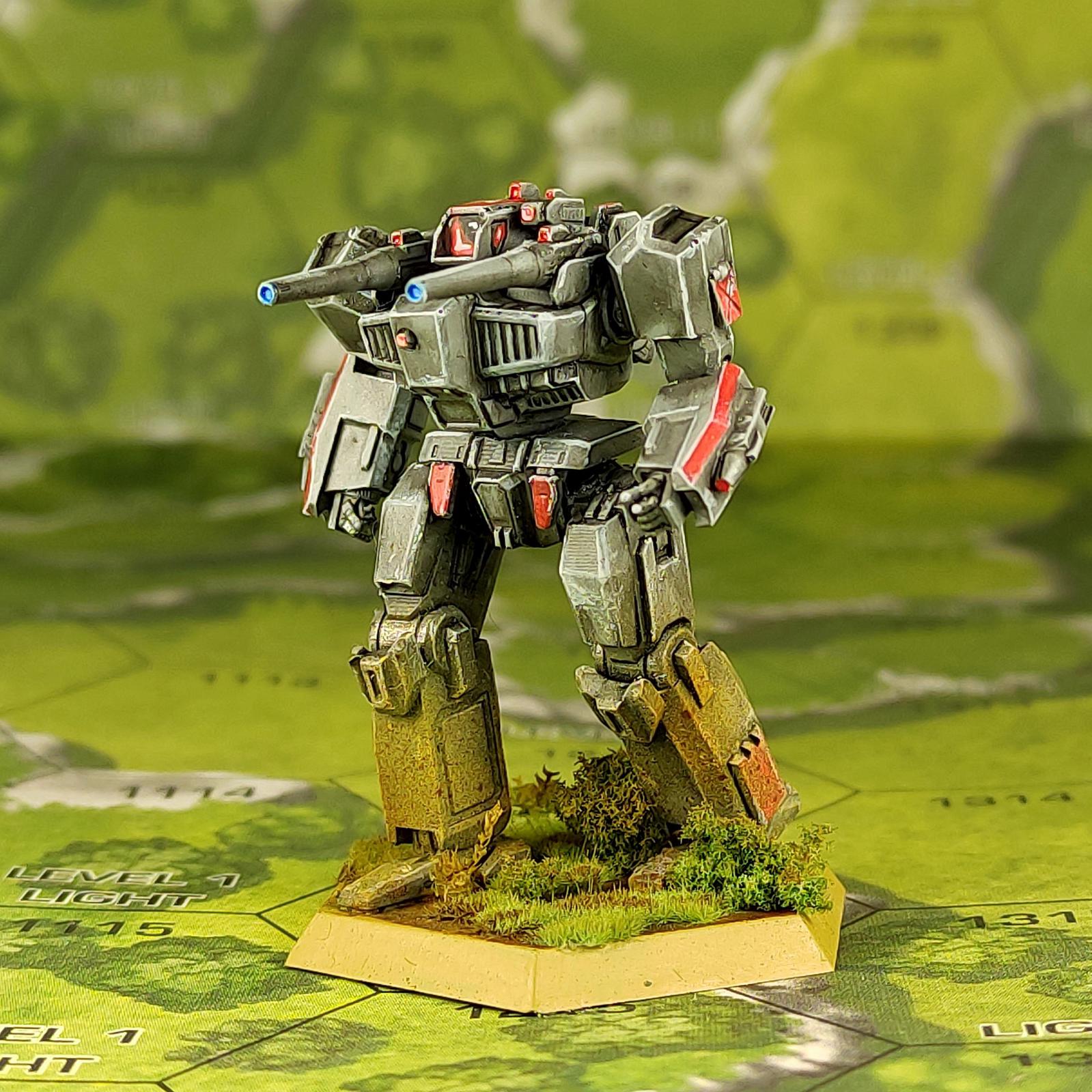 Shadow Hawk IIC - Multiple Variants | Sir Mortimer Bombito | American Mecha | Compatible with BT and other 6mm Tabletop Wargames