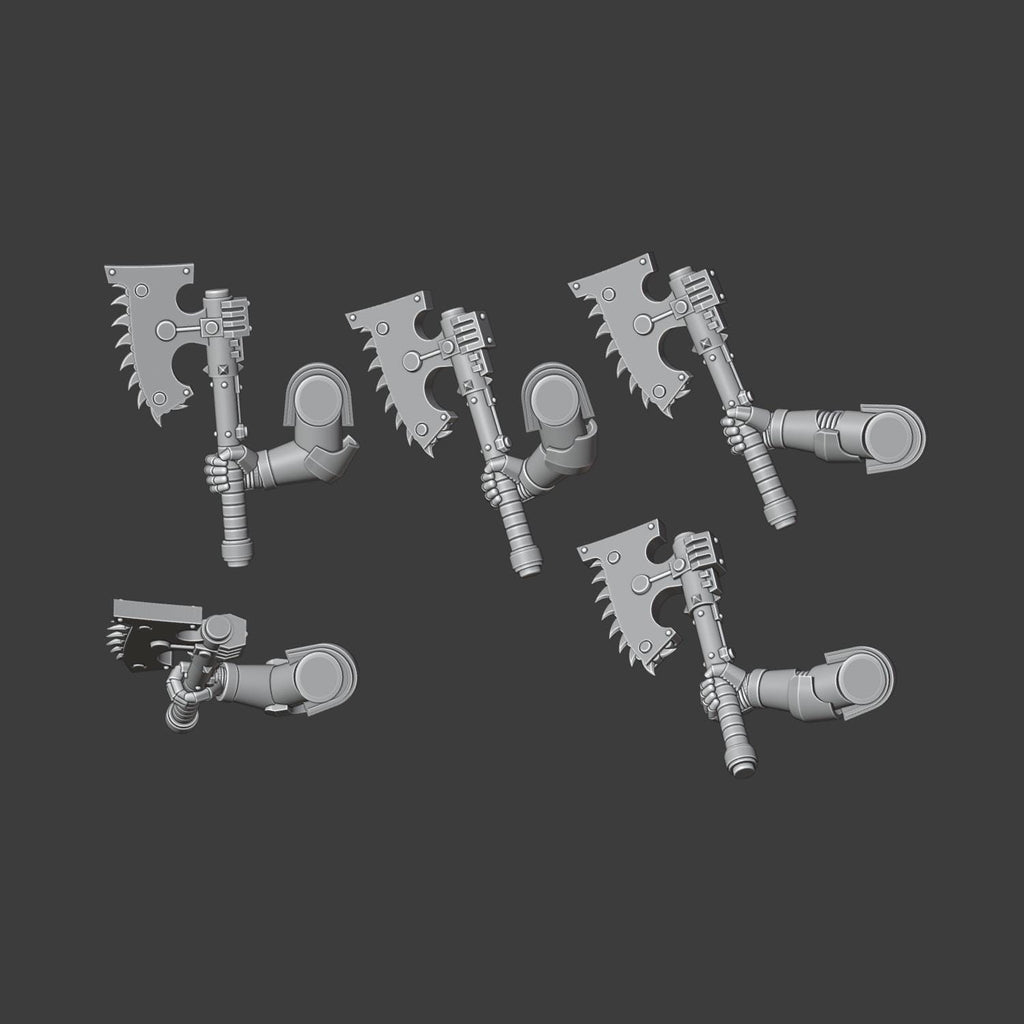 Gen 6 - Chainaxe and Pistols
