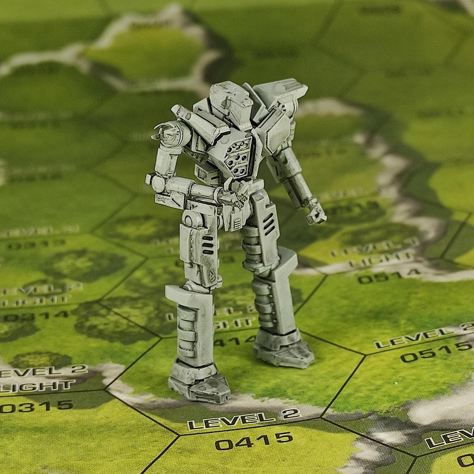 Cadaver | Sir Mortimer Bombito | American Mecha | Compatible with BT and other 6mm Tabletop Wargames