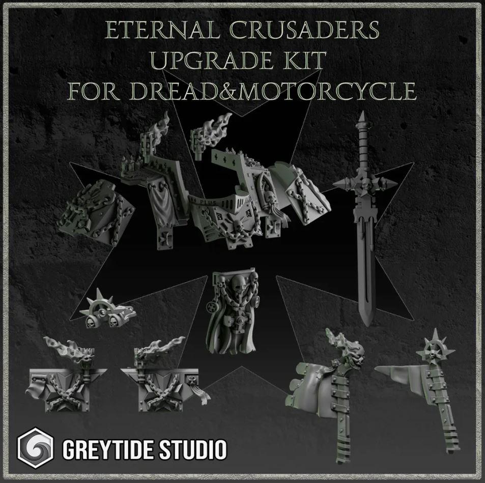 Eternal Crusaders Sword and Board GreyTide Studio | Tabletop Miniature Wargaming Grim-Dark Sci-Fi  Proxy