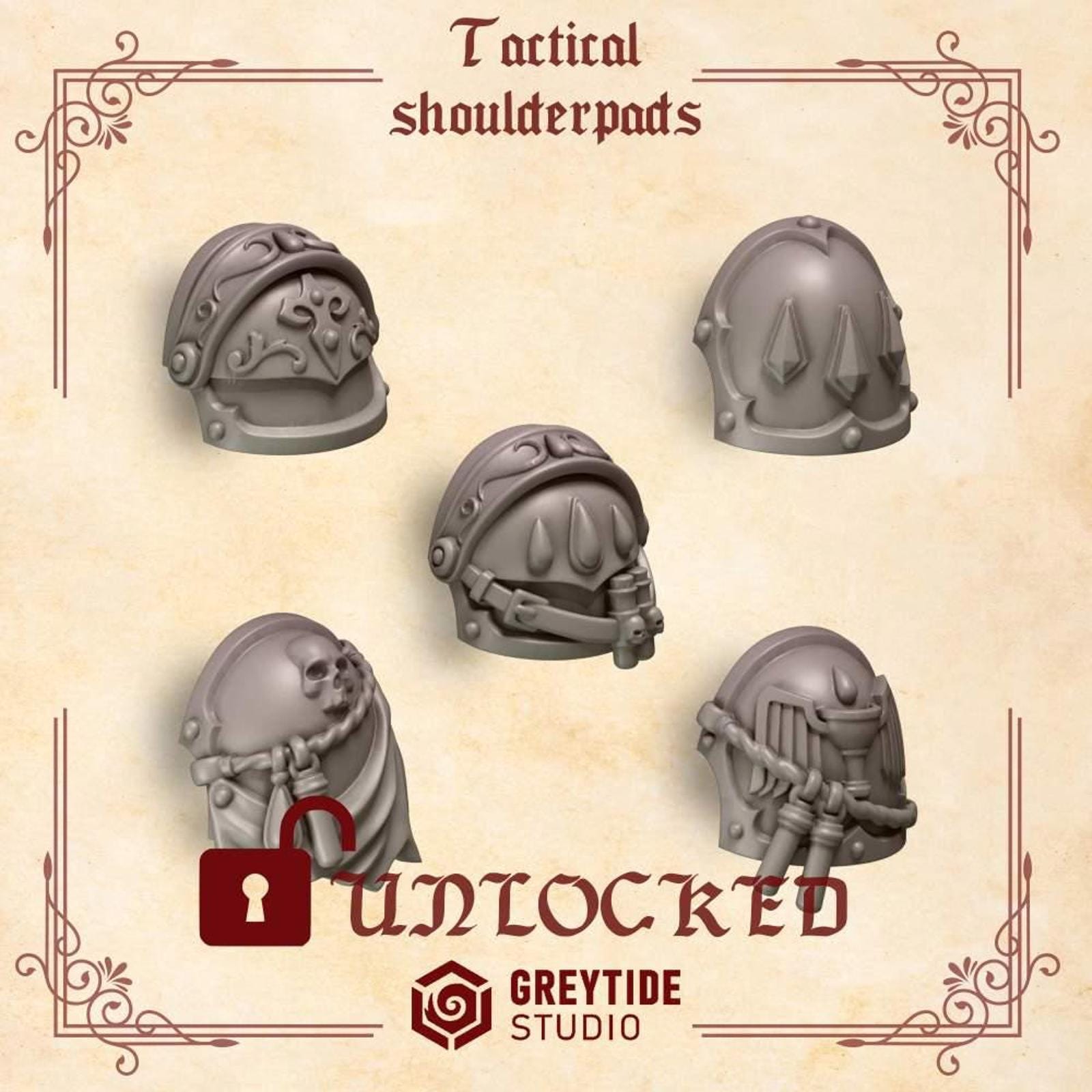 Crimson Lords Tactical Shoulder Pads