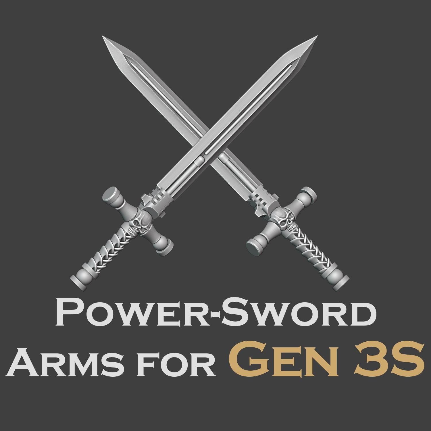 Gen 3 - Power Sword Arms