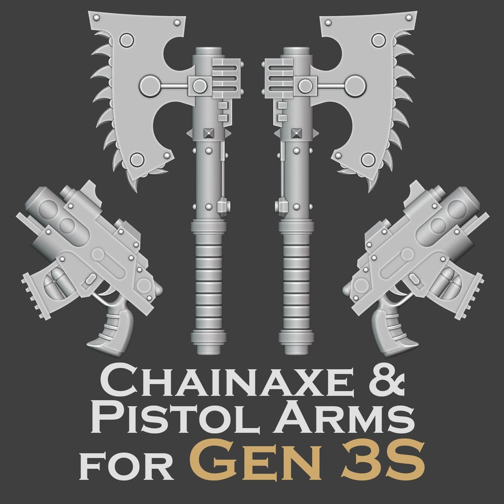 Gen 3 - Chainaxe and Pistols