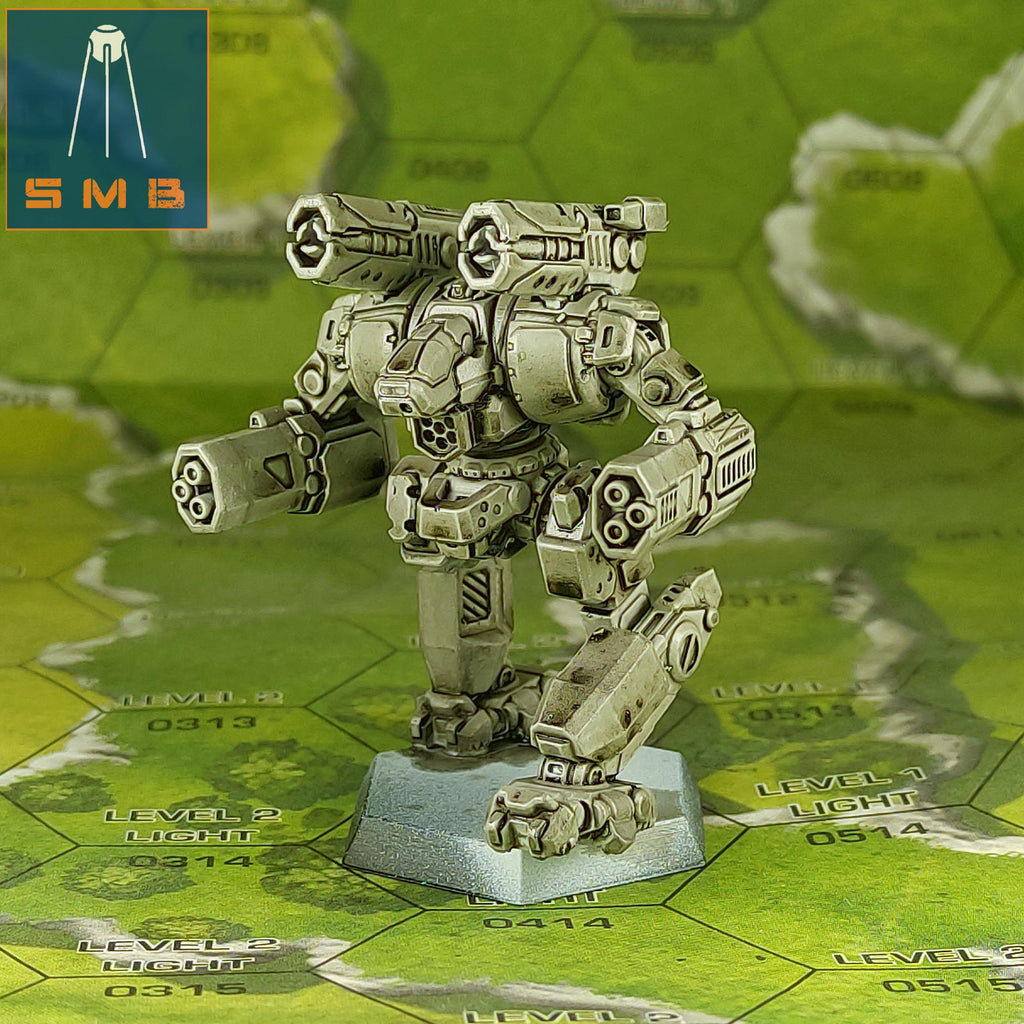 Blood Asp Prime | Sir Mortimer Bombito | American Mecha | Compatible with BT and other 6mm Tabletop Wargames