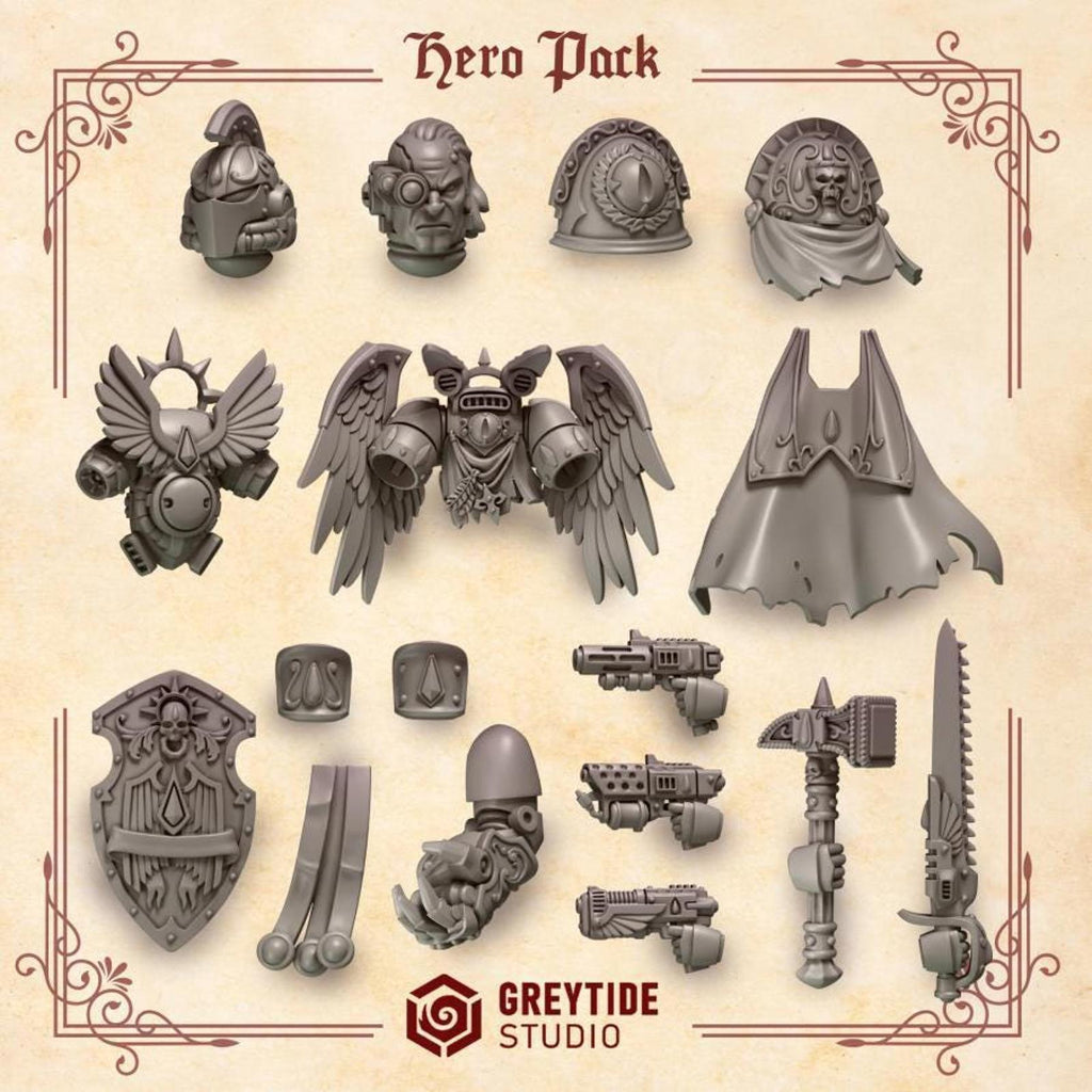 Crimson Lords Hero Pack
