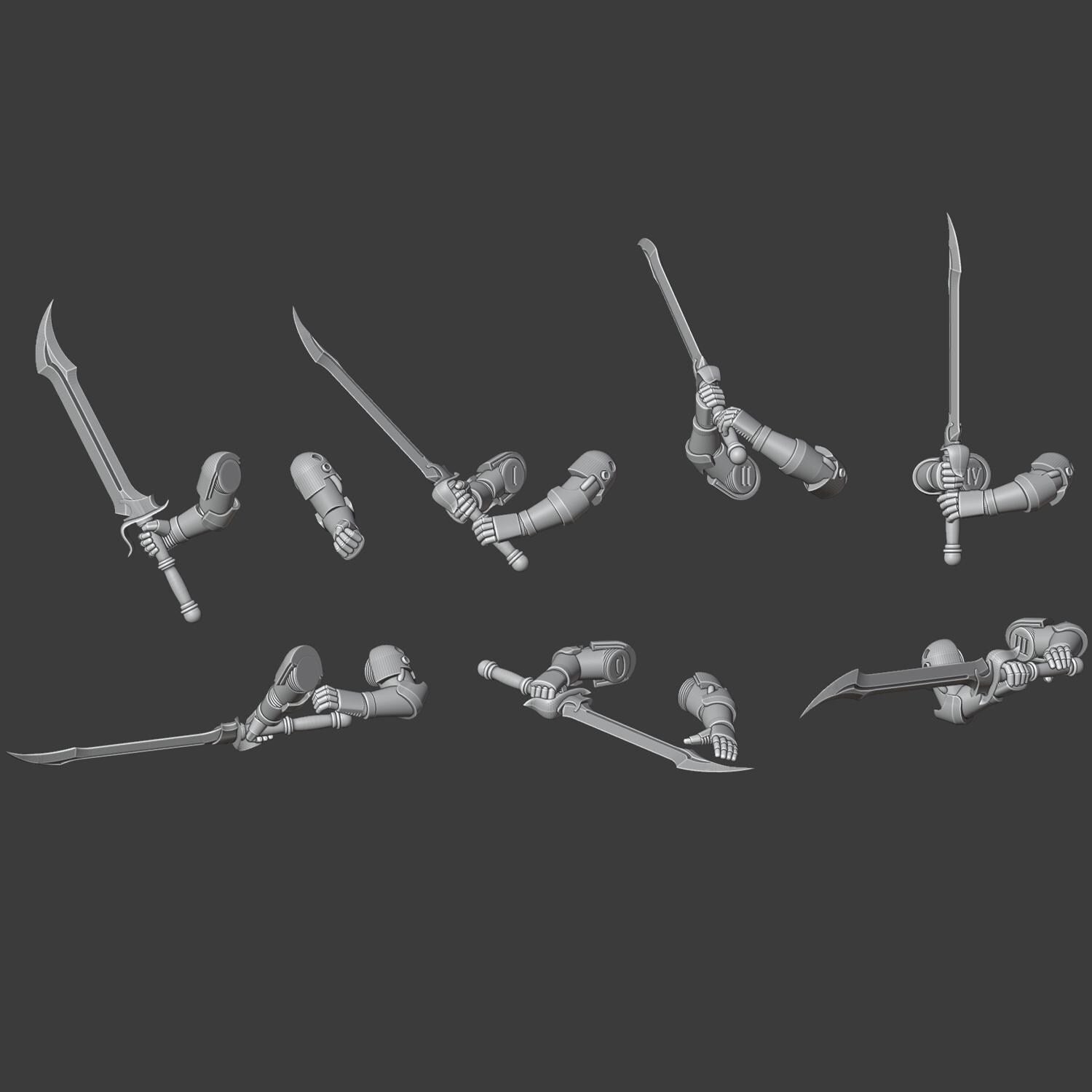 Gen 6 - Phoenix Longsword Arms