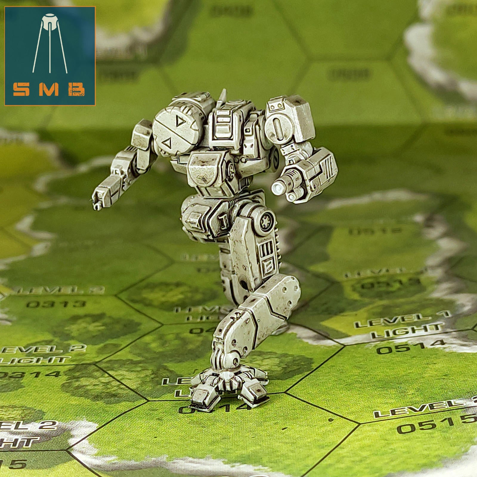 Chimera | Sir Mortimer Bombito | American Mecha | Compatible with BT and other 6mm Tabletop Wargames