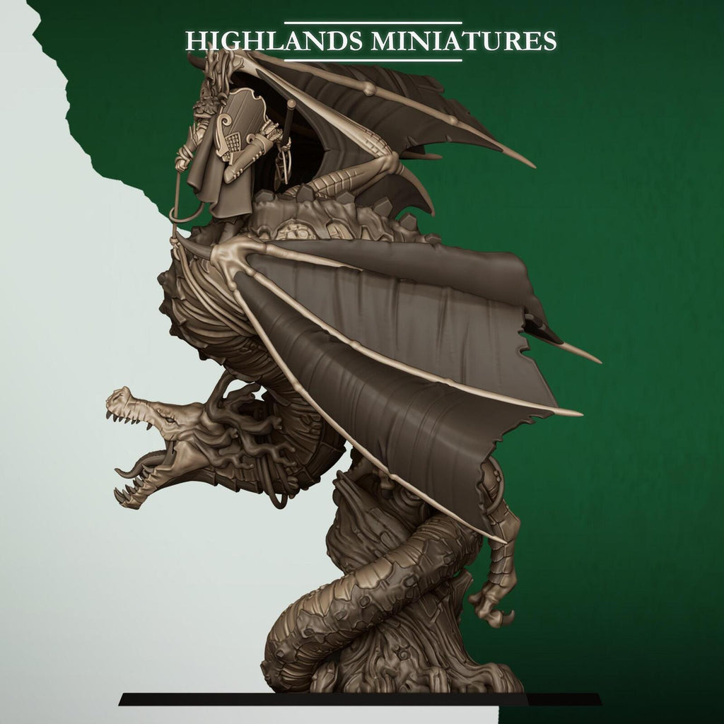Feral Elf Prince on Forest Dragon