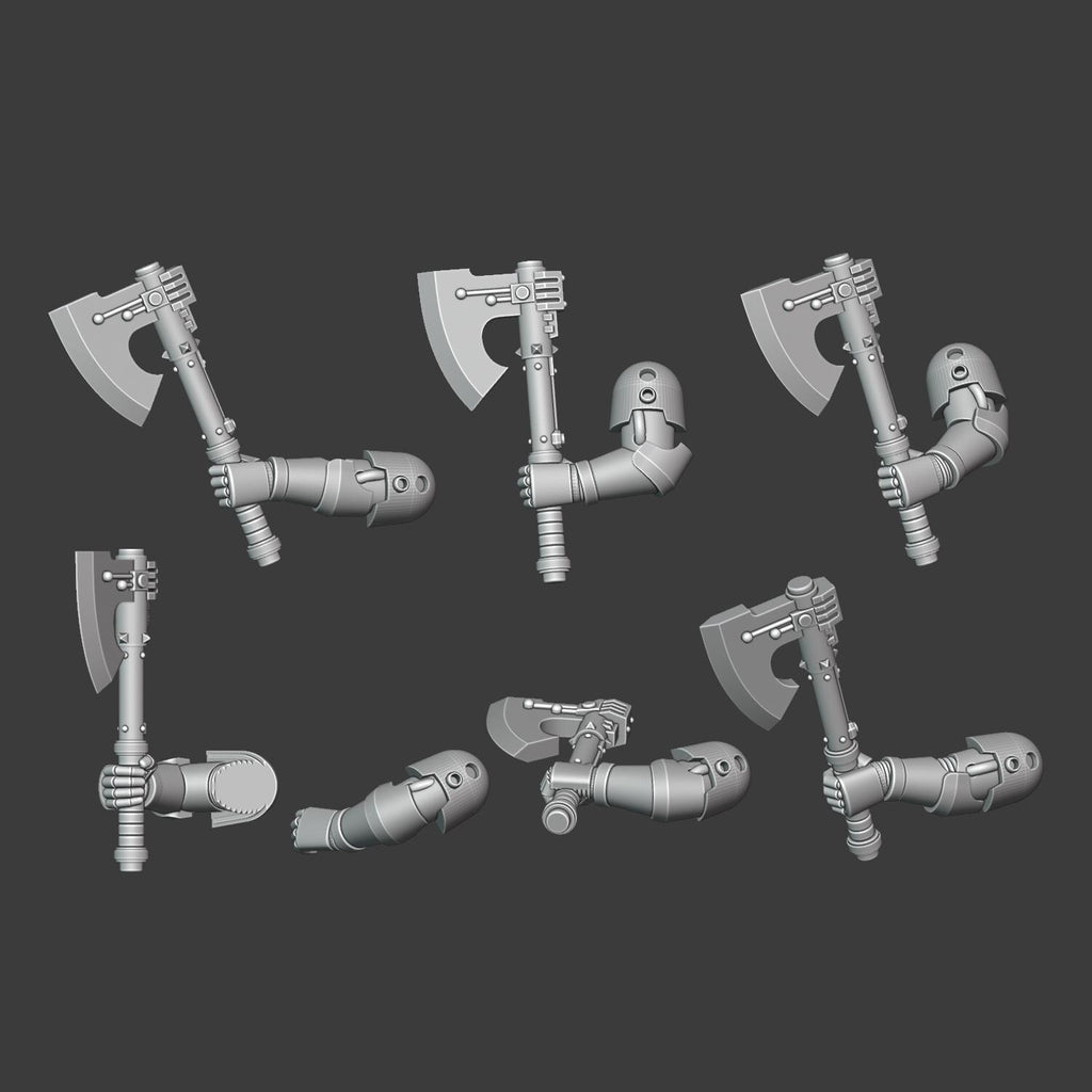 Gen 6 - Power Axe Arms