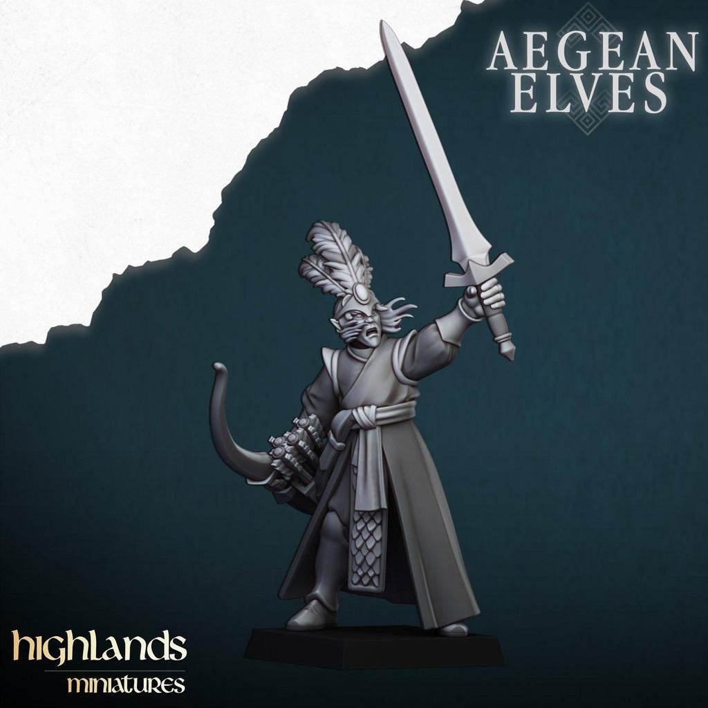 Aegean Elf Archers - Highlands miniatures