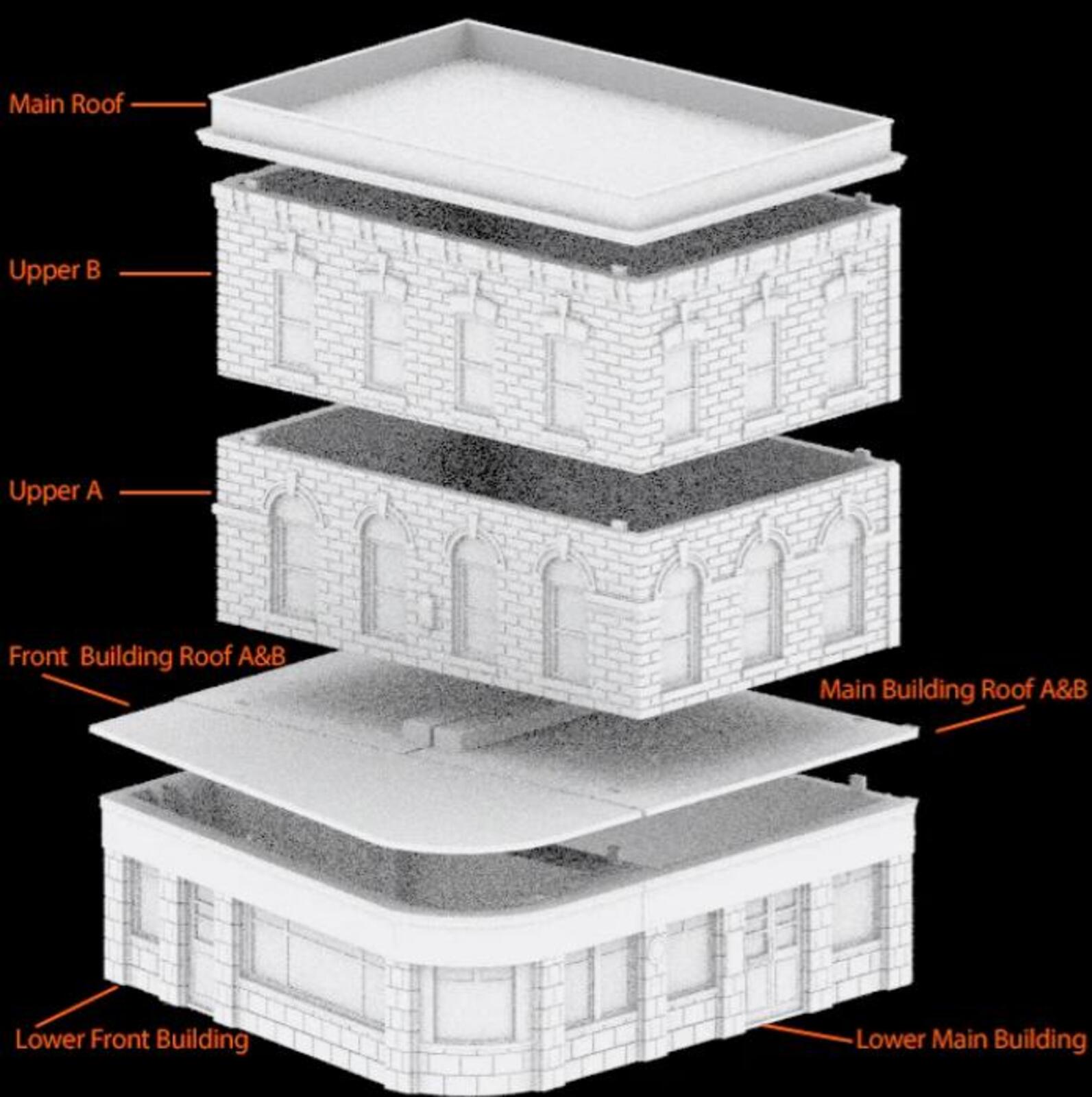English Pub  – Modern City Building for MCP, Fallout, TWD – Corvus Games Terrain