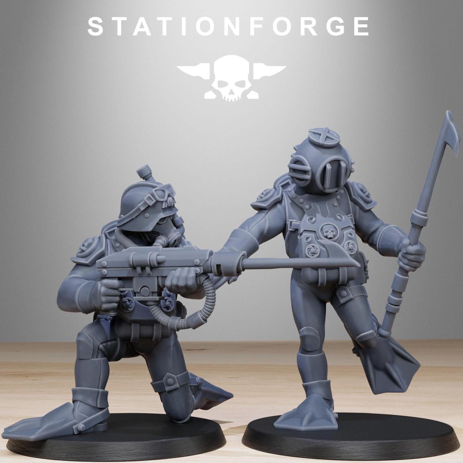Grim Guard Divers - set of 10