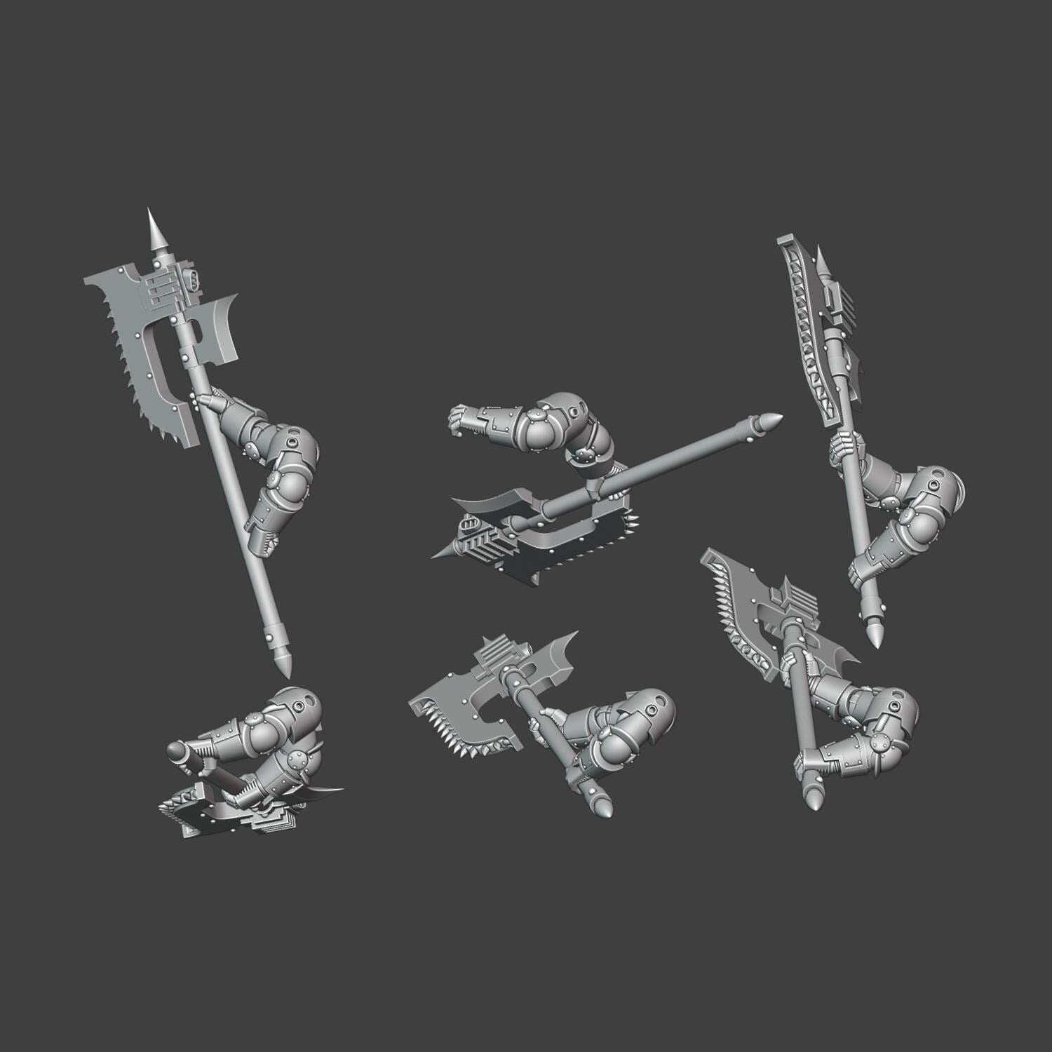 Gen 3 - Skin Flayer Axe Arms