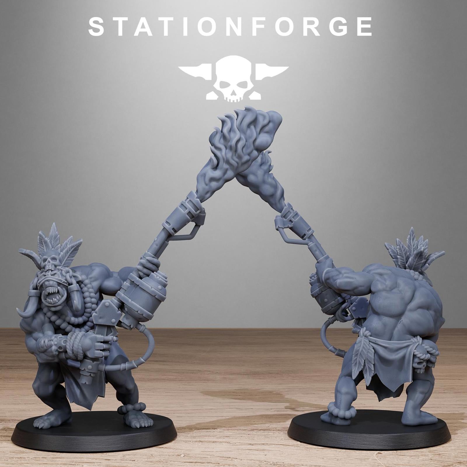 Station Forge Orkaz  Tribal Infantry