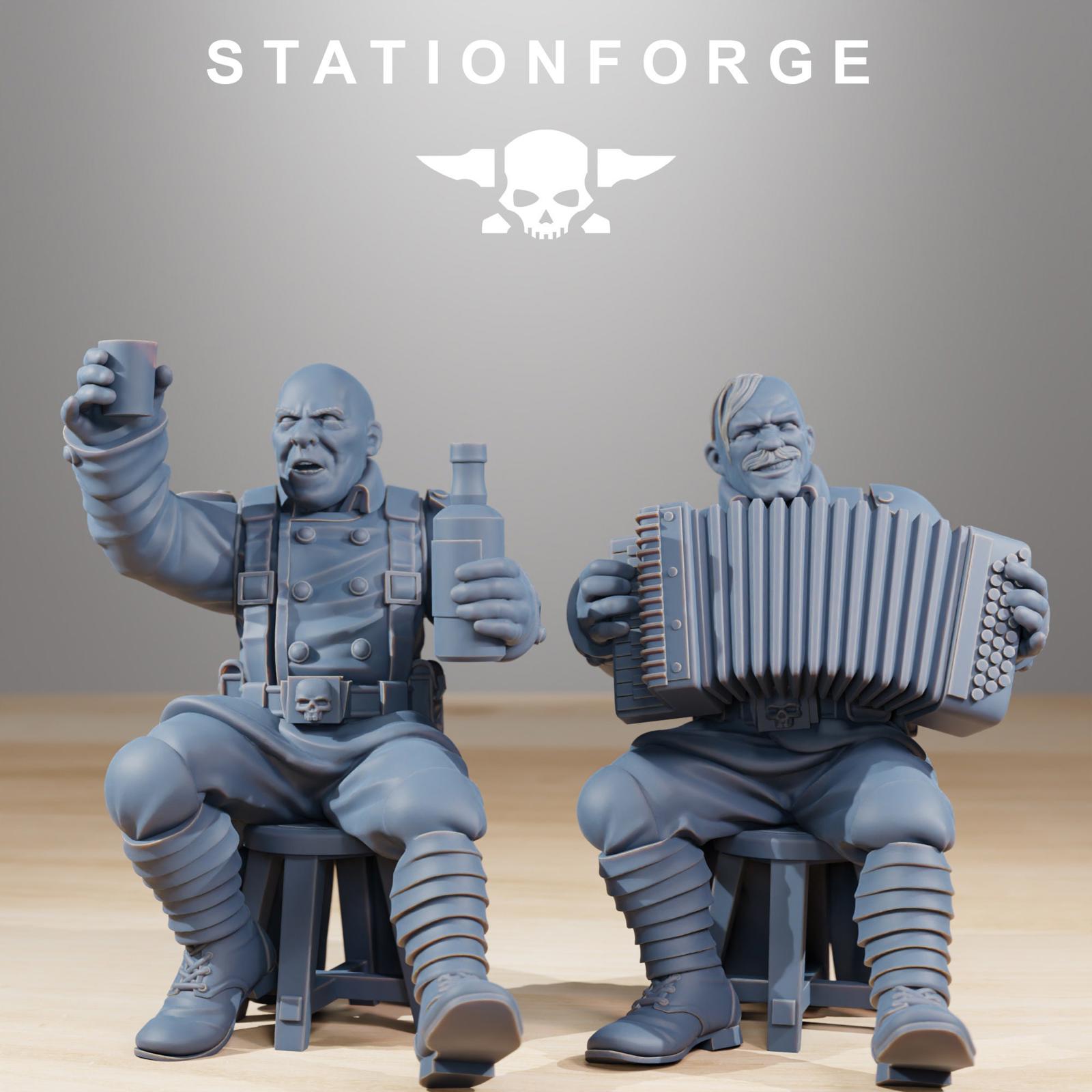 Grim Guard Comrades Diorama (6)