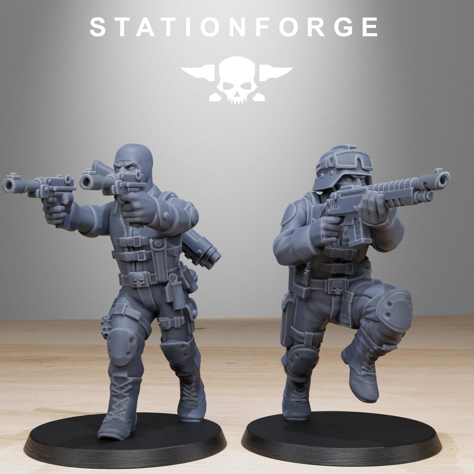 Grim Guard Counter Terrorists - set of 10