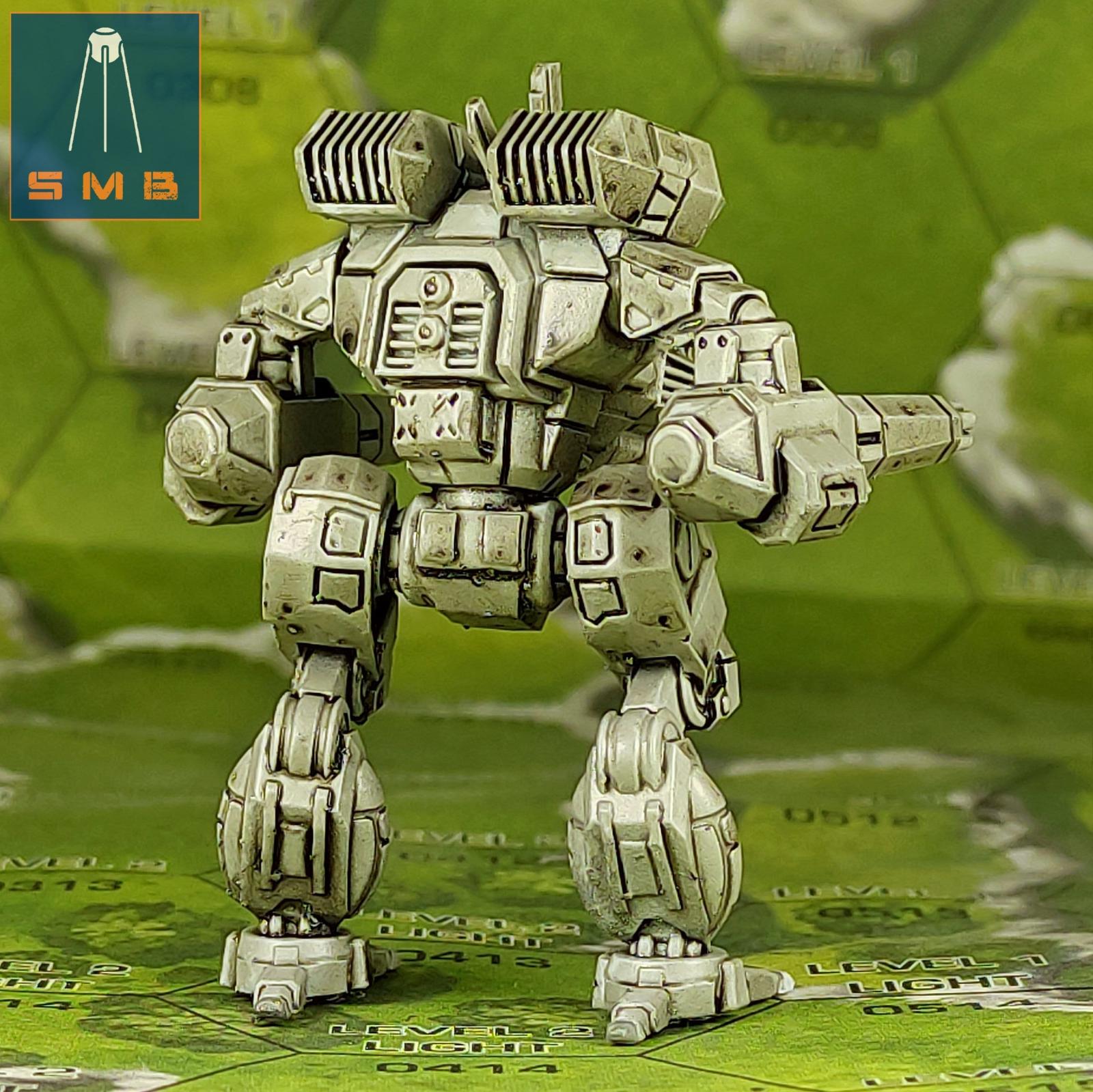 Alpha Wolf - Multiple Variants | Sir Mortimer Bombito | American Mecha | Compatible with BT and other 6mm Tabletop Wargames