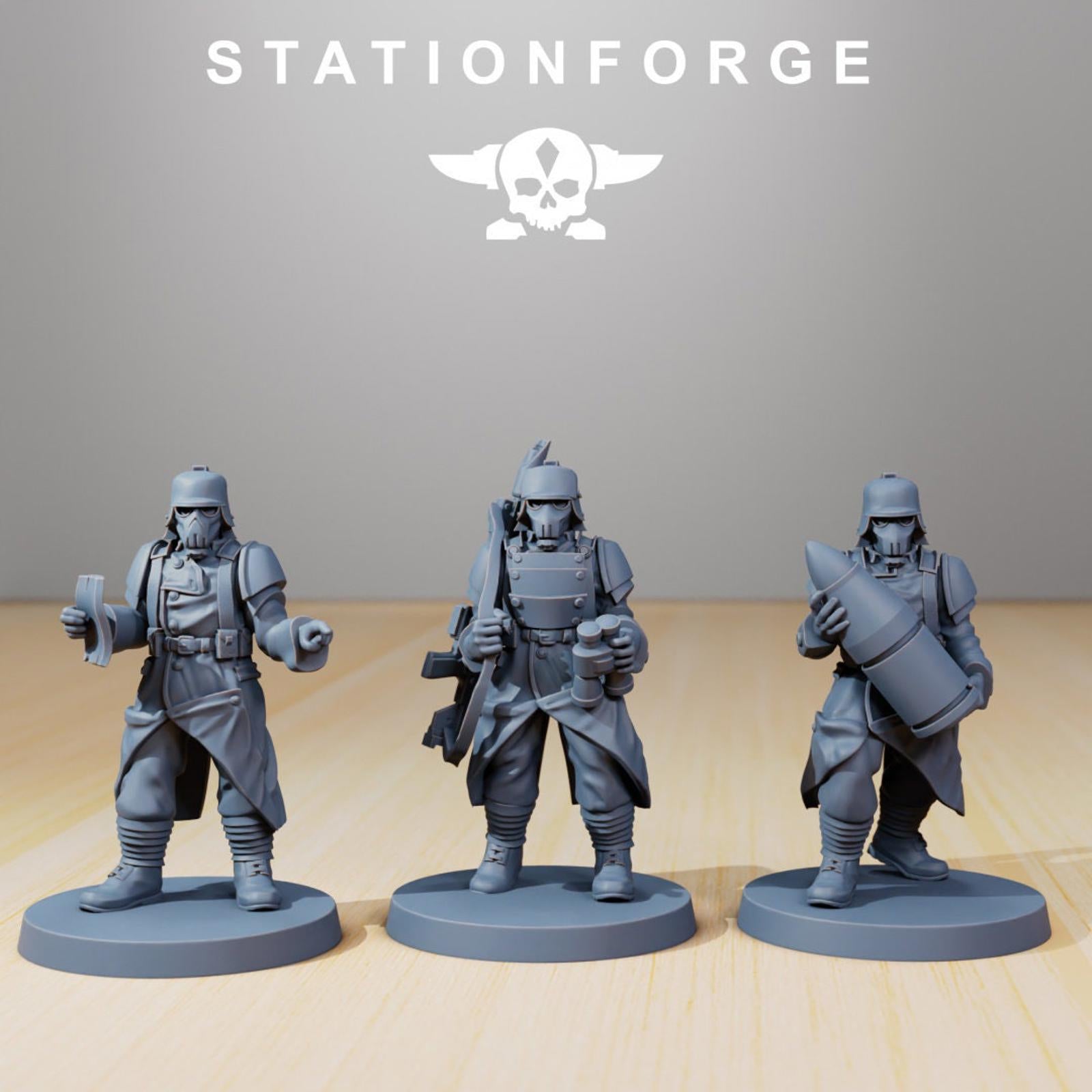 Grim Guard - Artillery Crew (3)