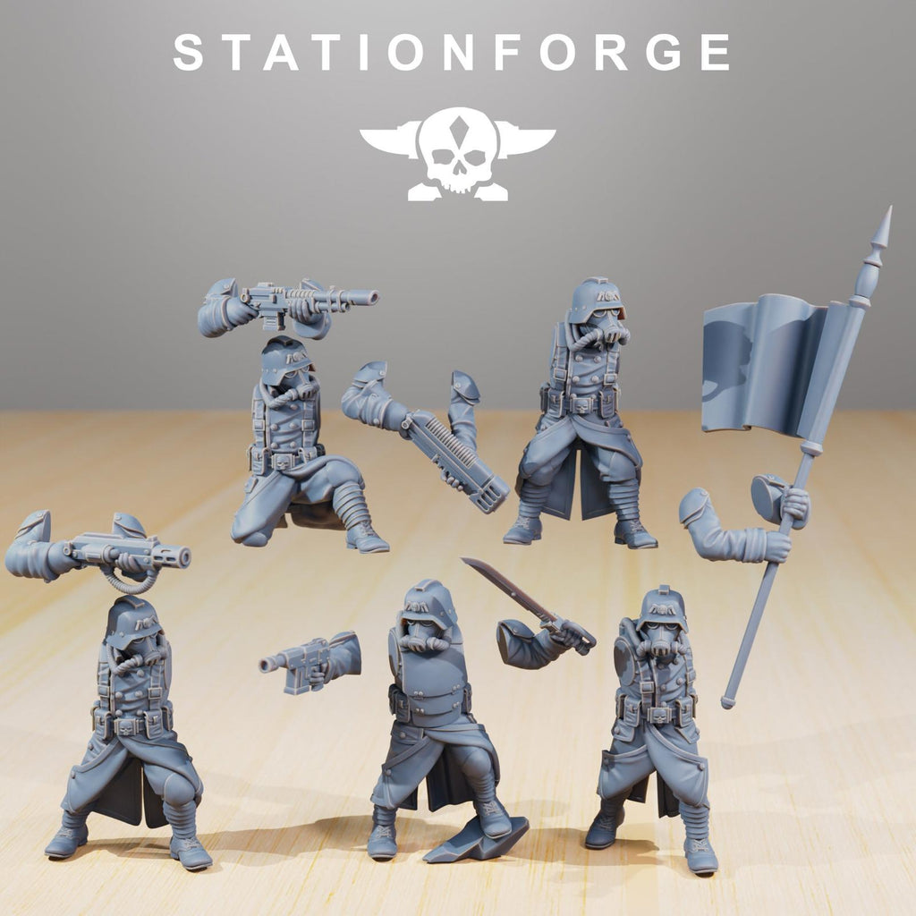 Grim Guard Command Squad (5)