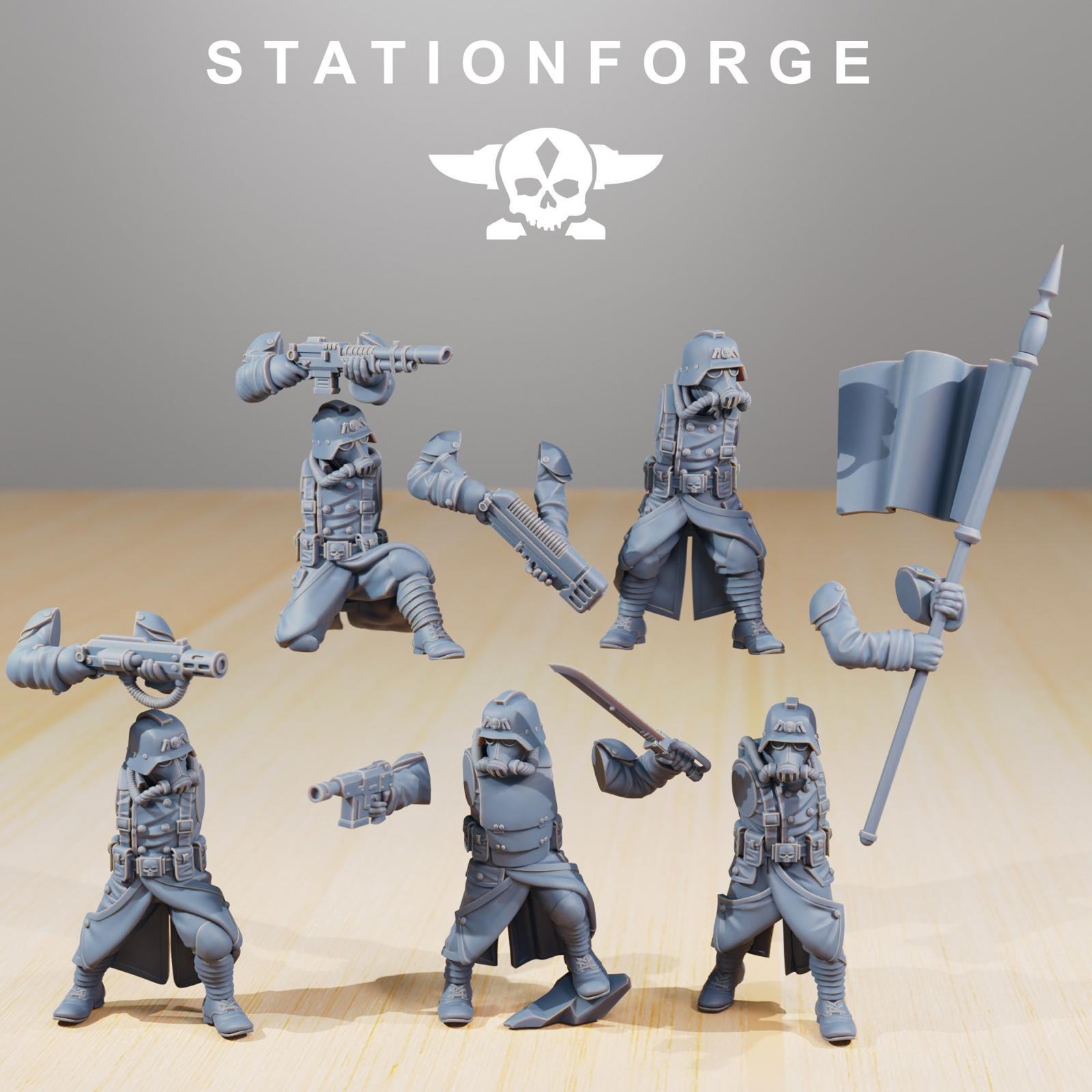 Grim Guard Command Squad (5)
