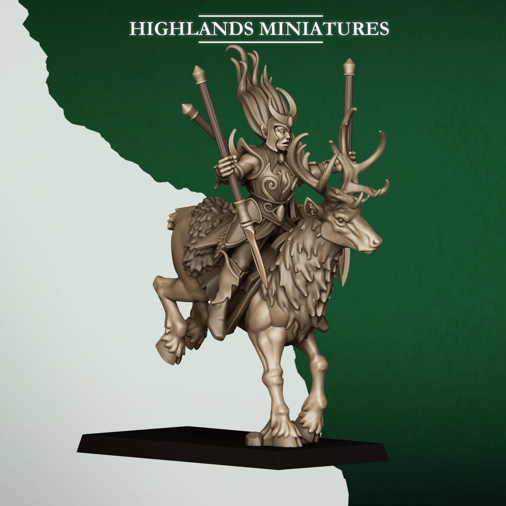 Feral Elves Moonlight Sisters | Highlands Miniatures