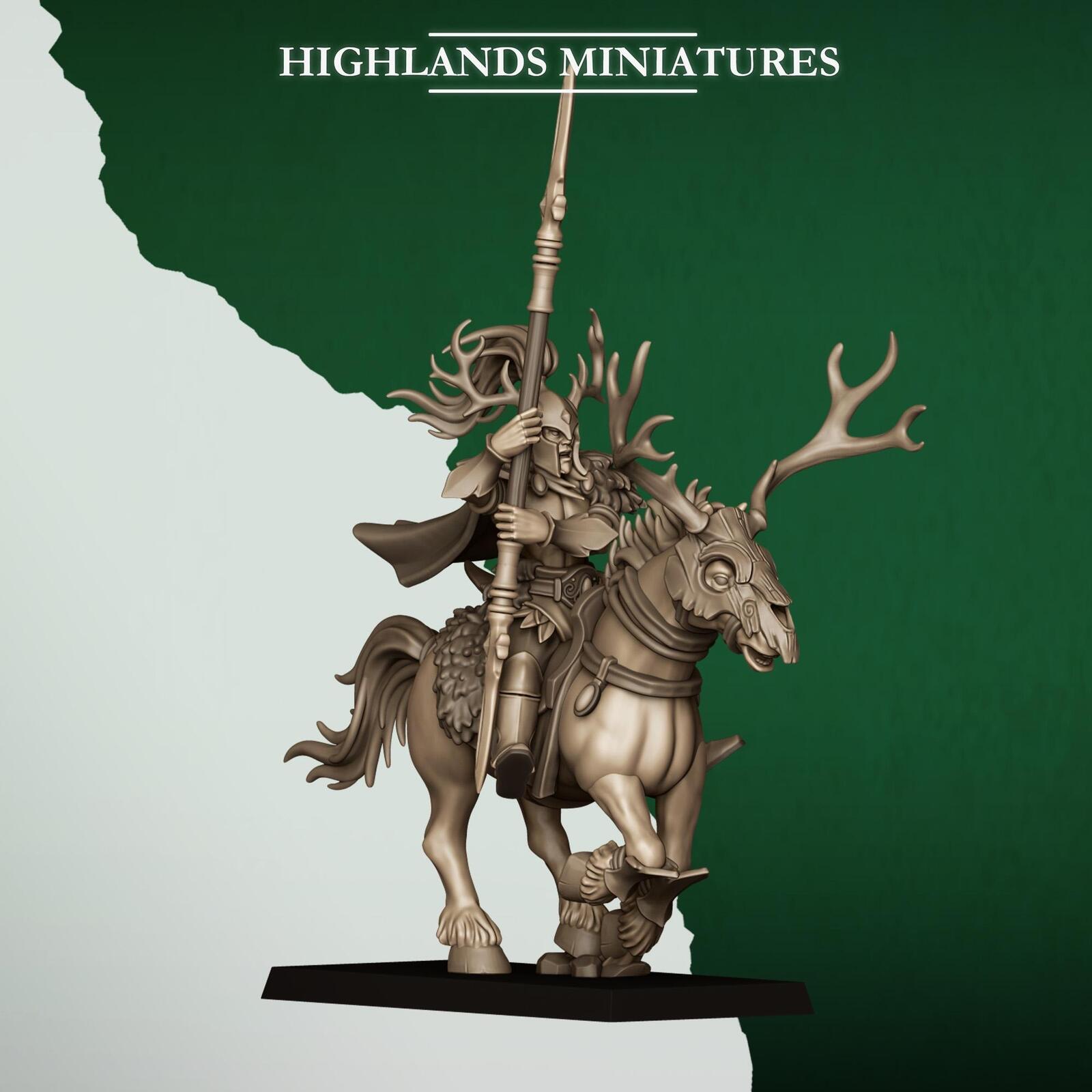 Feral Elves Forest Riders | Highlands Miniatures