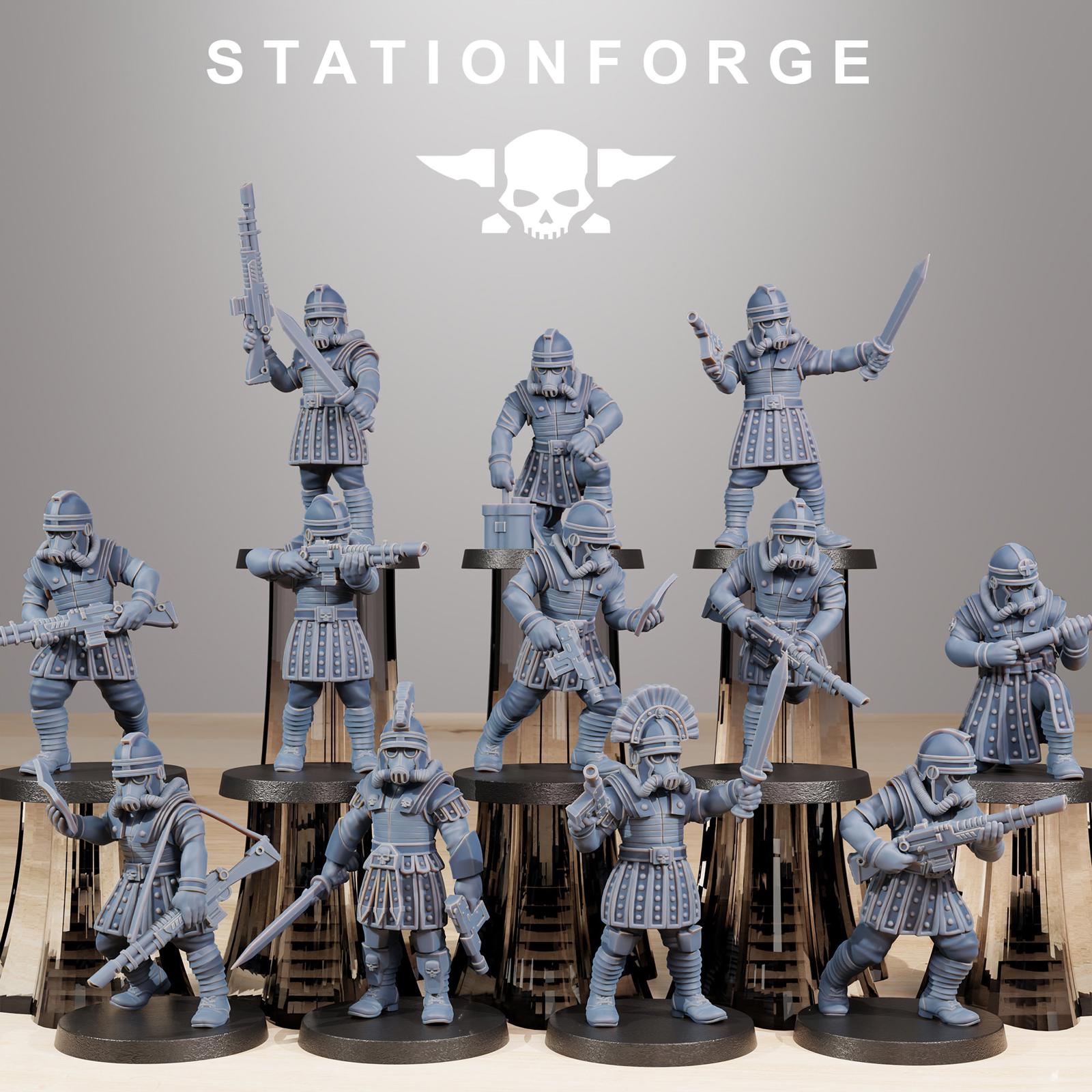 Grim Guard Vexillatio - set of 12