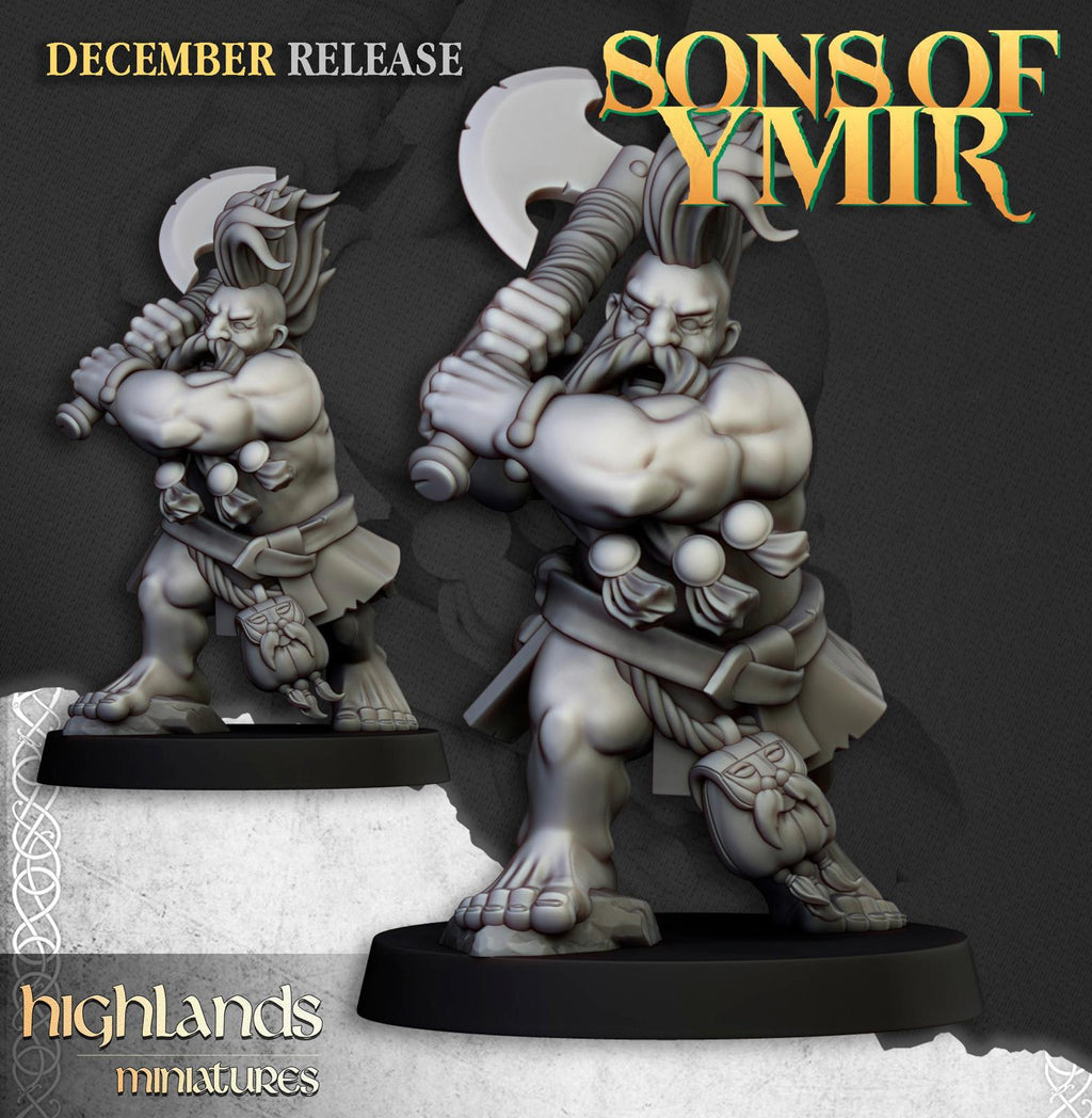Death Seekers Dwarfs - Highlands Miniatures